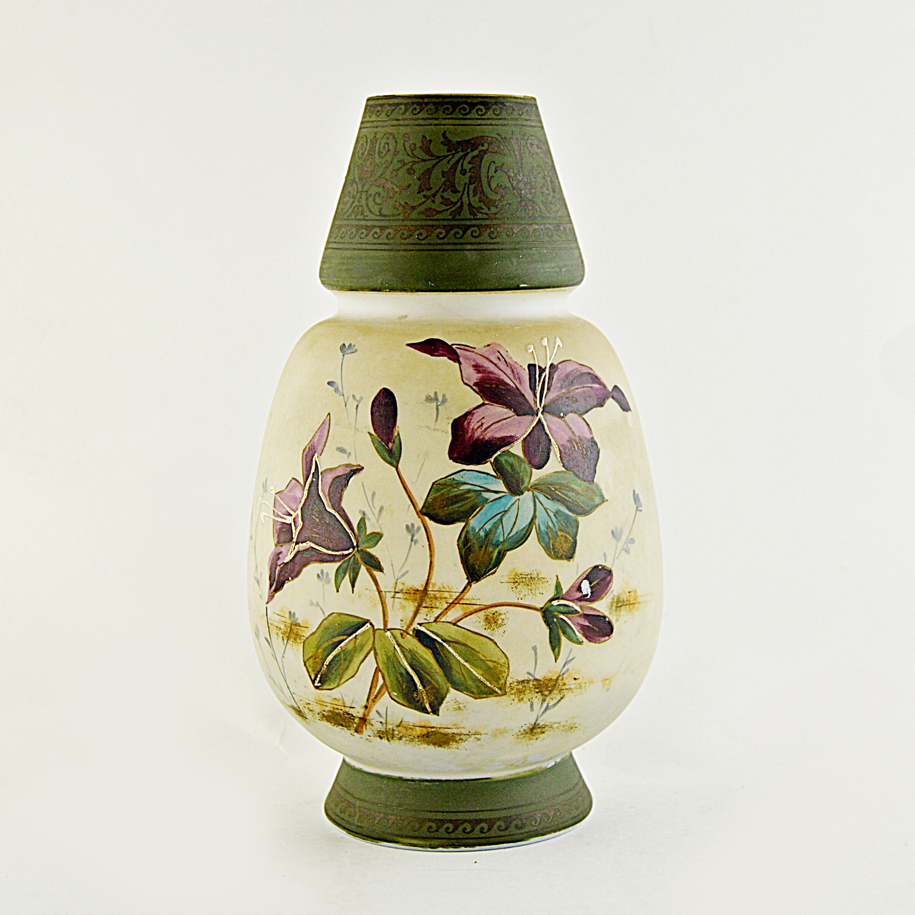 Antique Opaline Art Glass Vase