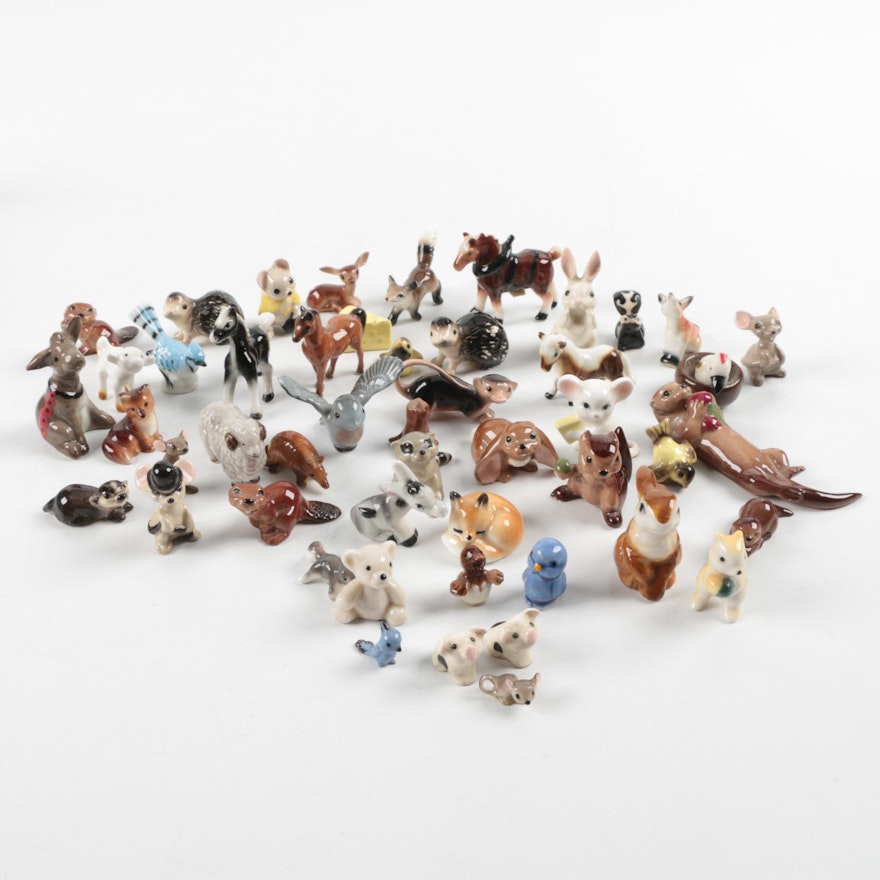 Hagen-Renaker Style Miniature Animal Figurines