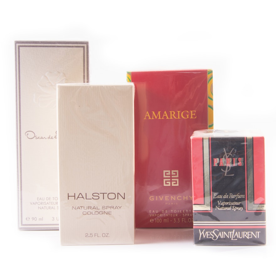 Fragrance Collection Featuring Amarige by Givenchy