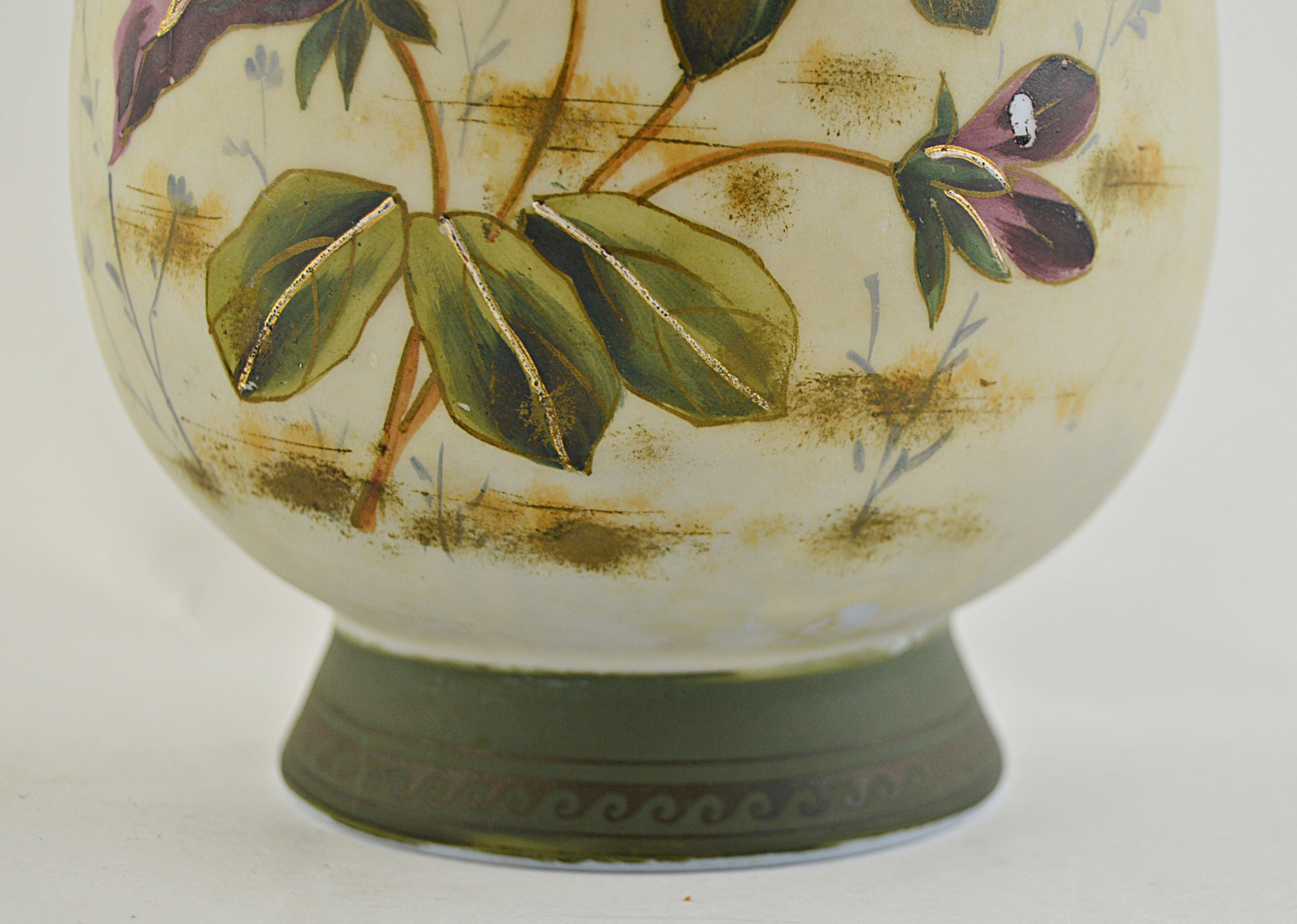 Antique Opaline Art Glass Vase