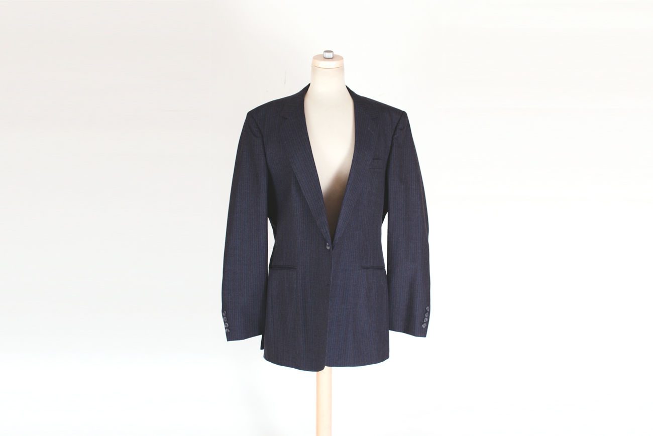 Three Piece Cellini Collection Suit and Garment Bag