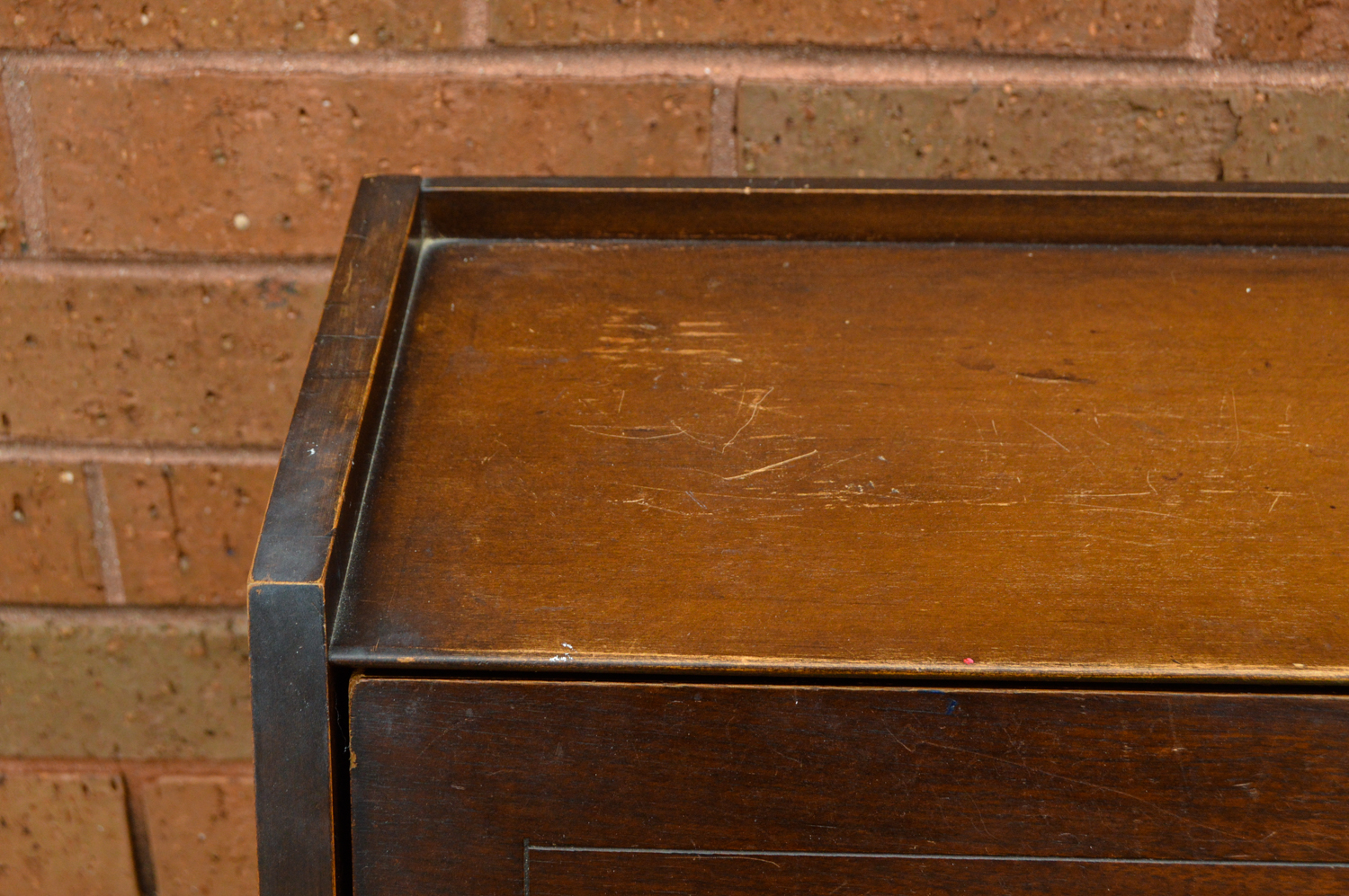 Vintage Slant Front Desk And Chair