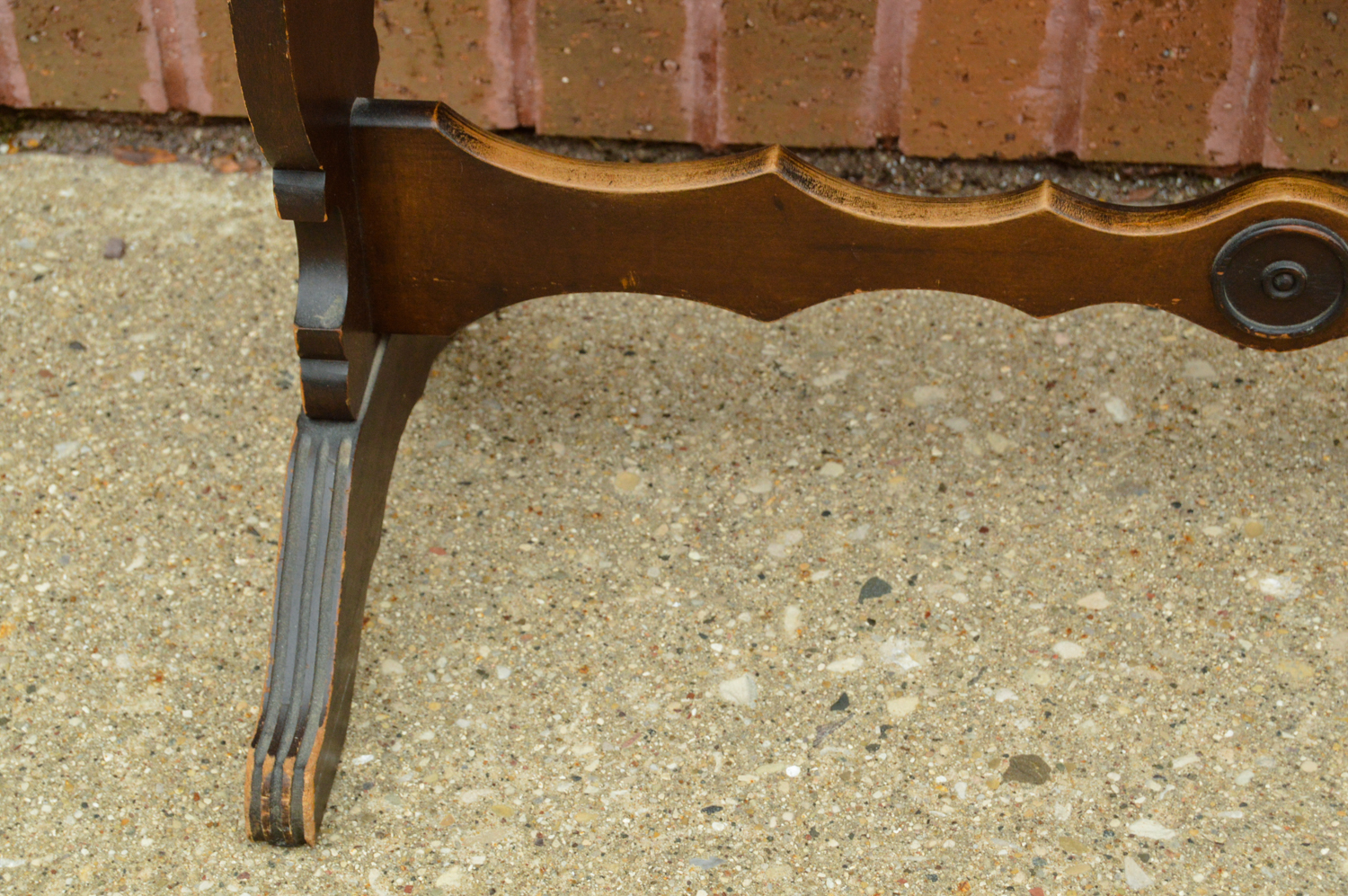 Vintage Slant Front Desk And Chair