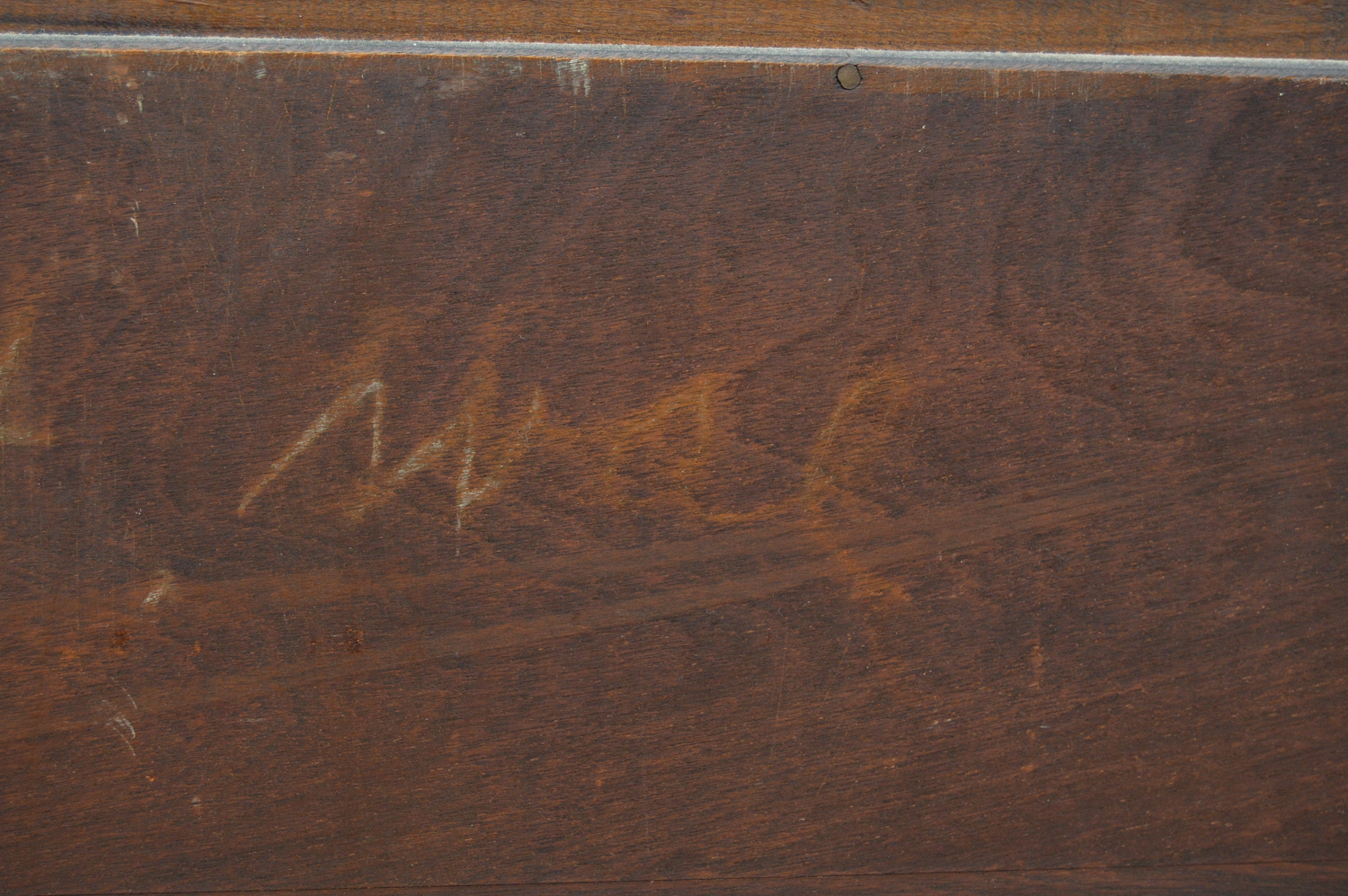 Vintage Slant Front Desk And Chair