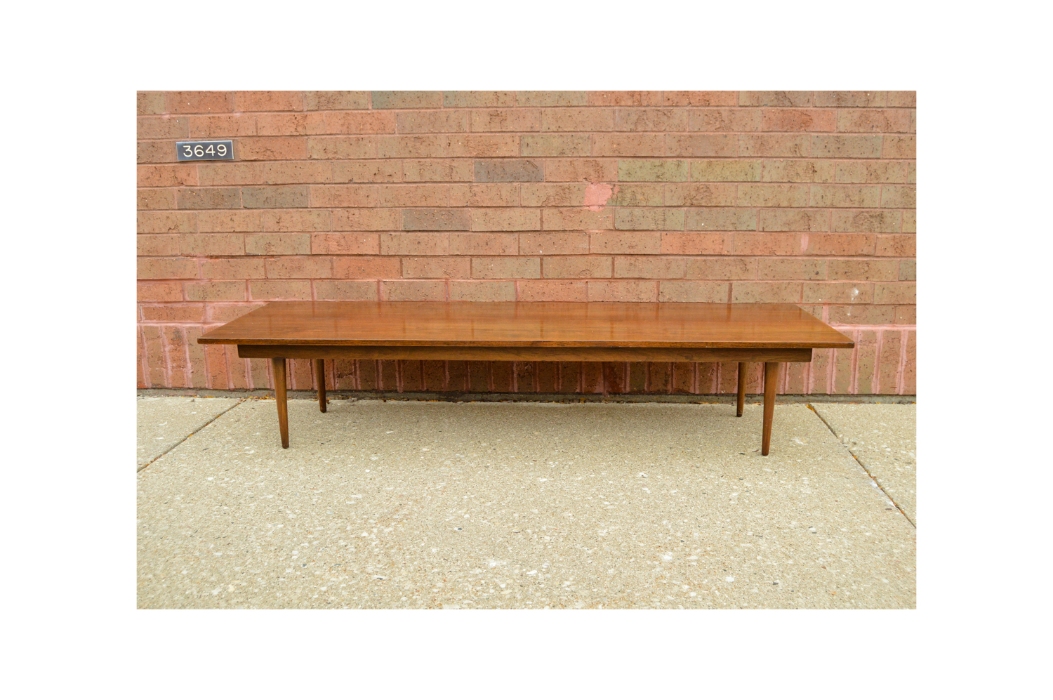 Mid Century Modern Walnut Table