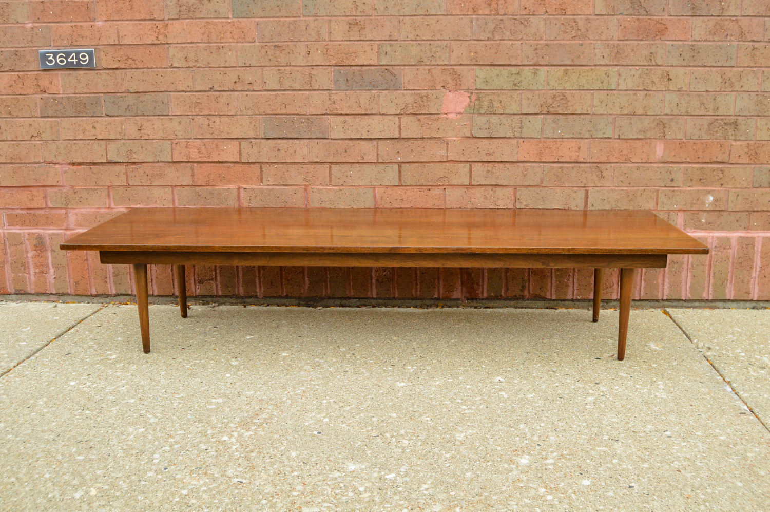 Mid Century Modern Walnut Table