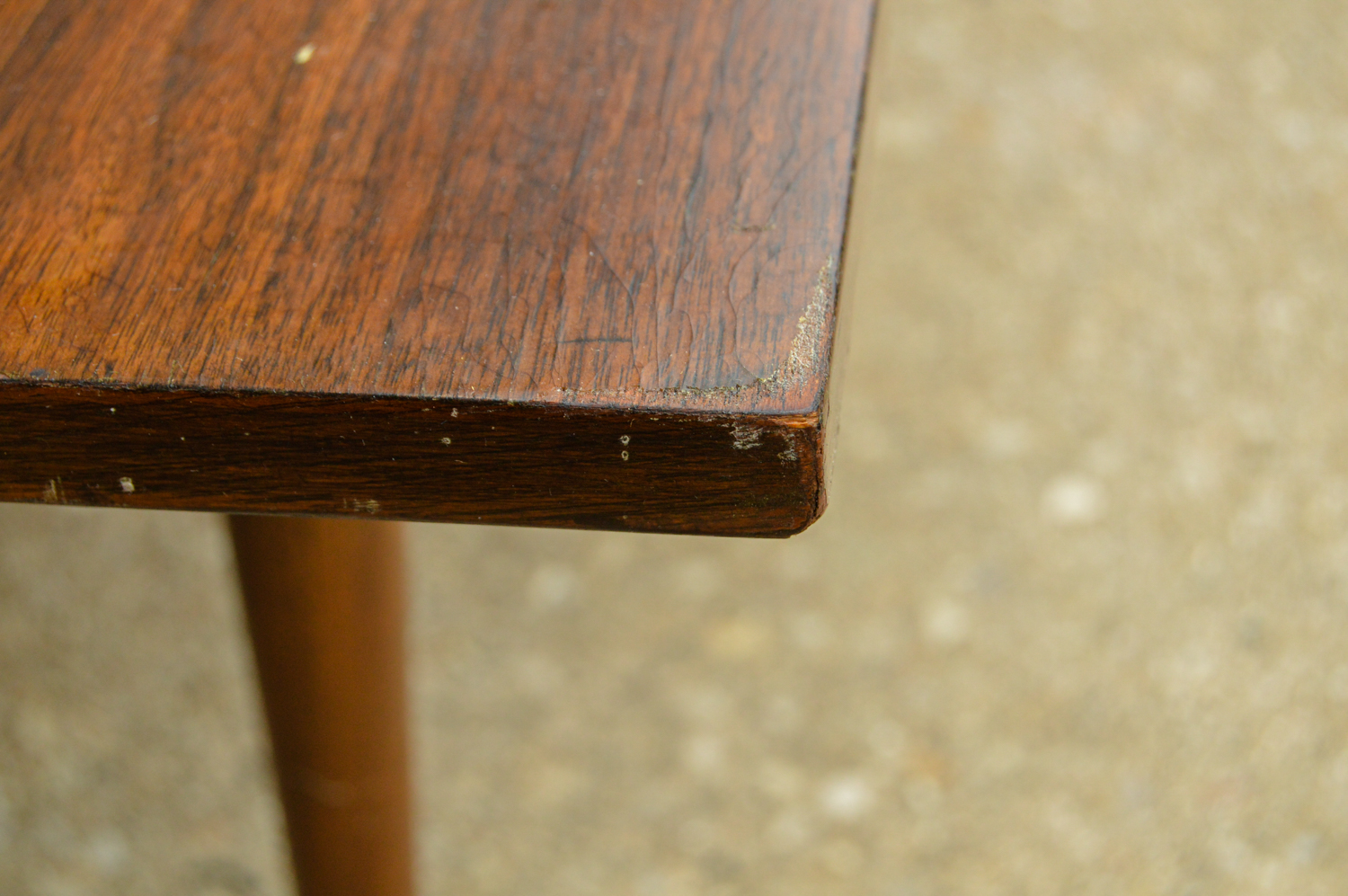 Mid Century Modern Walnut Table