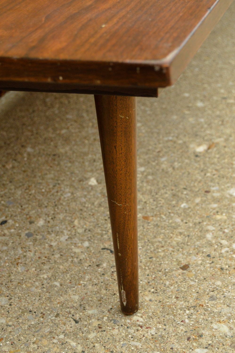 Mid Century Modern Walnut Table