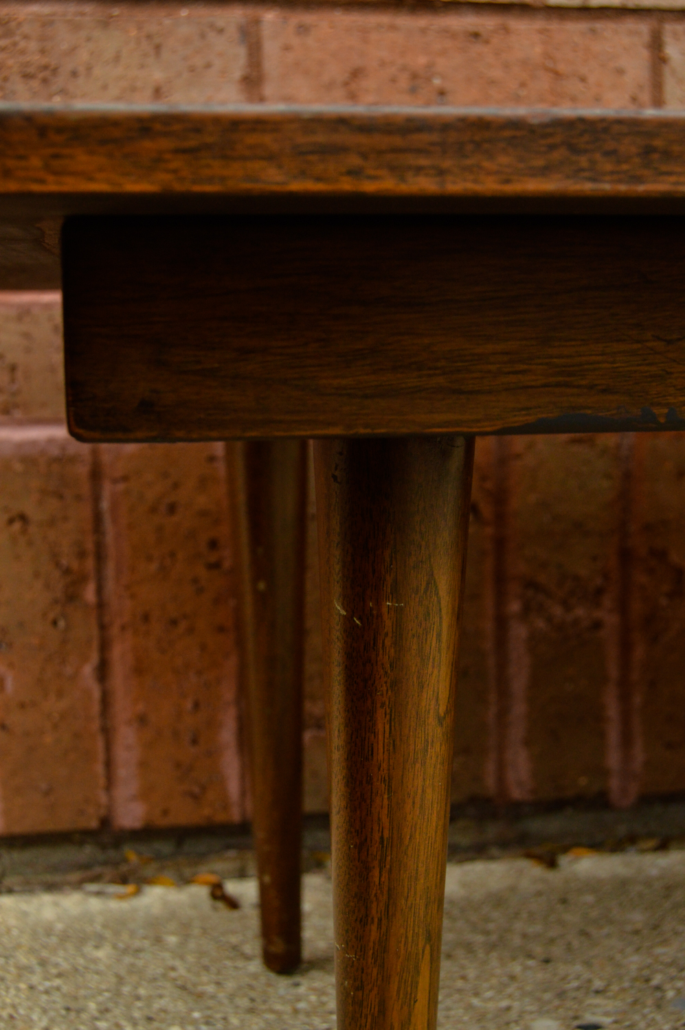 Mid Century Modern Walnut Table