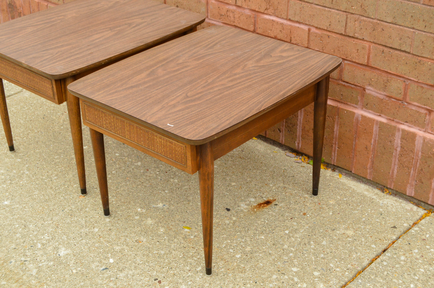 Mid Century Modern End Tables by American of Martinsville