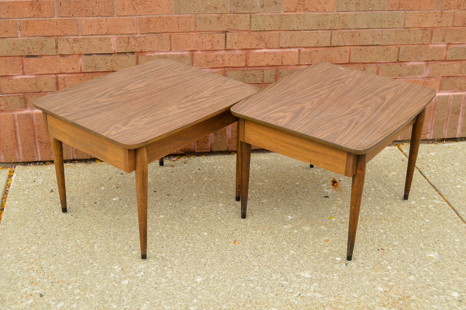 Mid Century Modern End Tables by American of Martinsville
