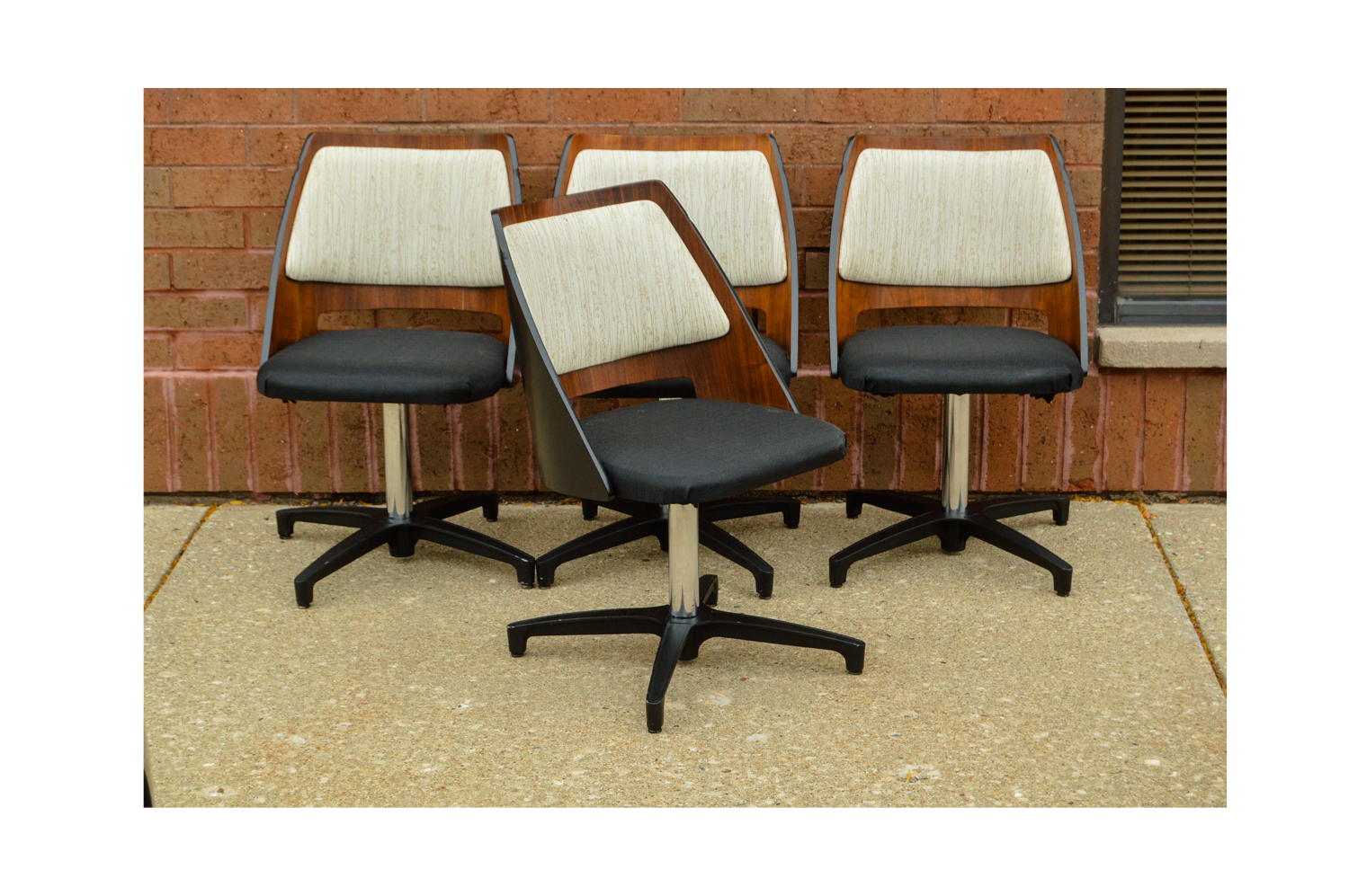 Set of Mid Century Modern Chairs