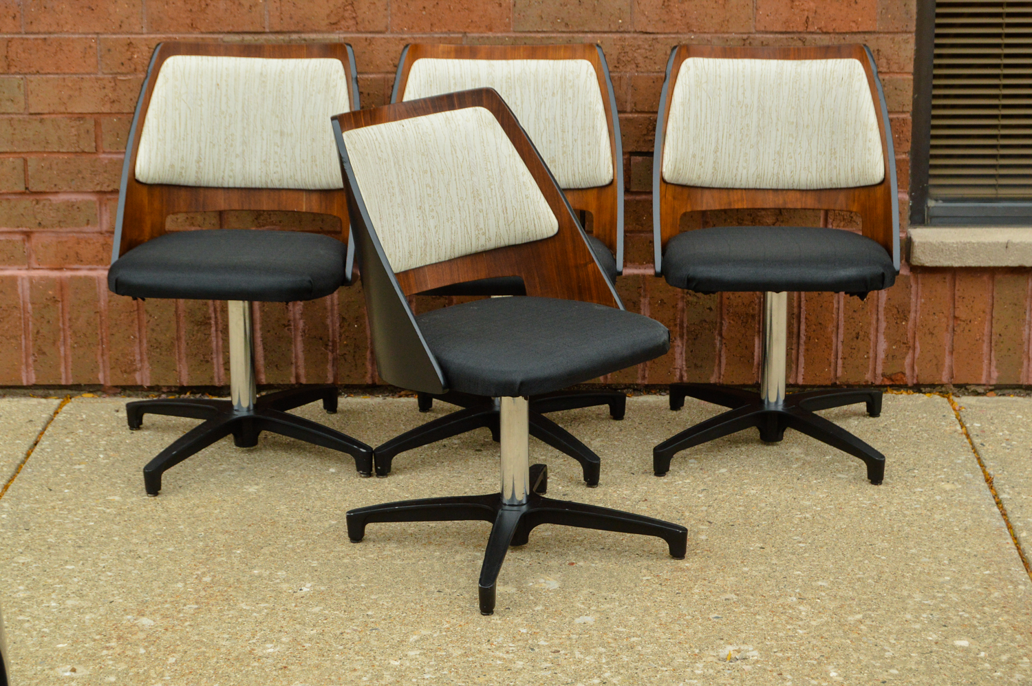Set of Mid Century Modern Chairs