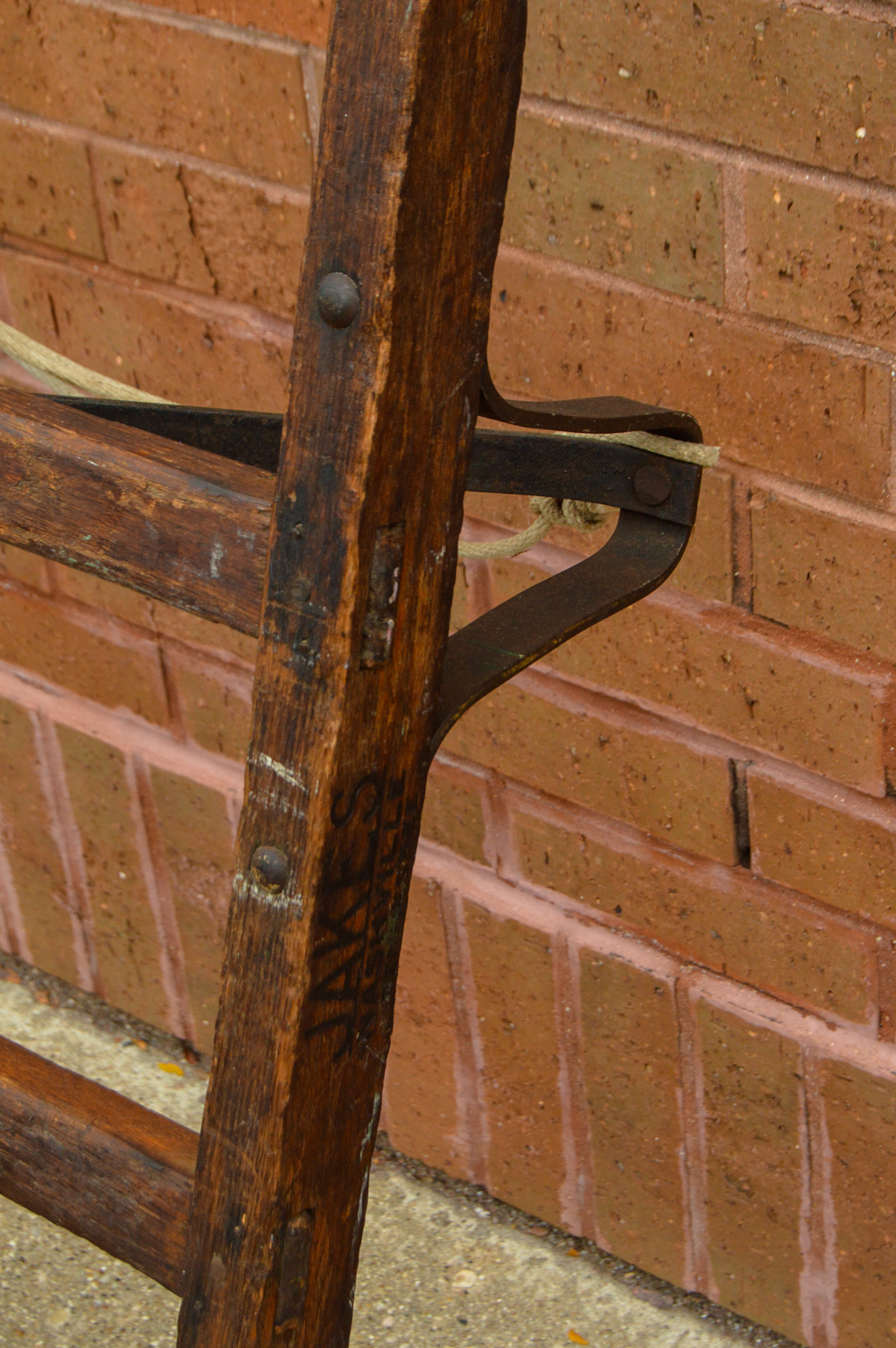 Antique Freight Dolly by Jakes Foundry of Nashville, TN