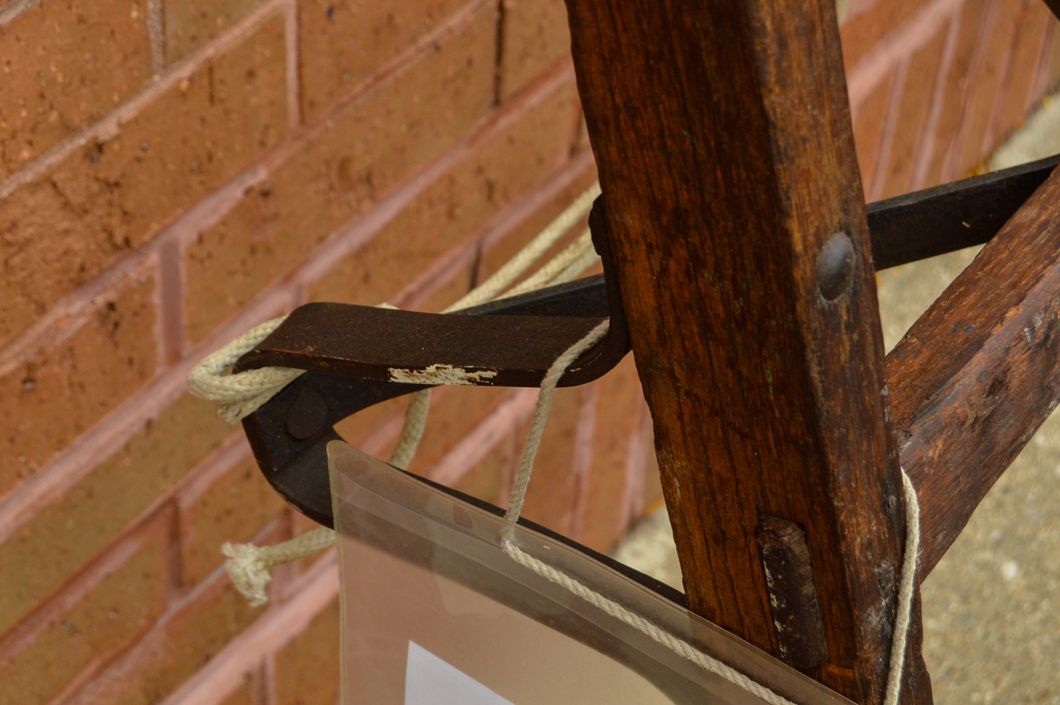 Antique Freight Dolly by Jakes Foundry of Nashville, TN