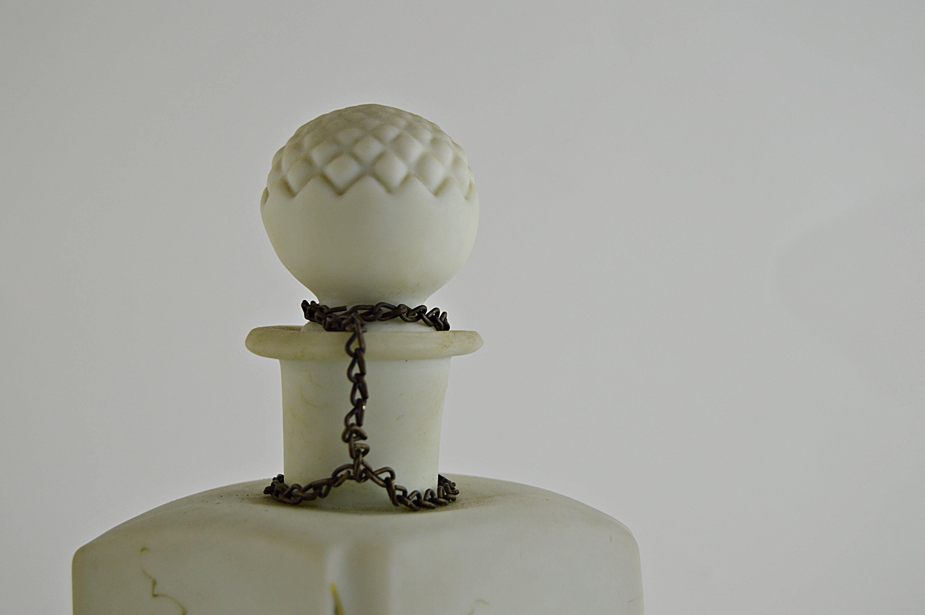 Antique Opaline Art Glass Decanters