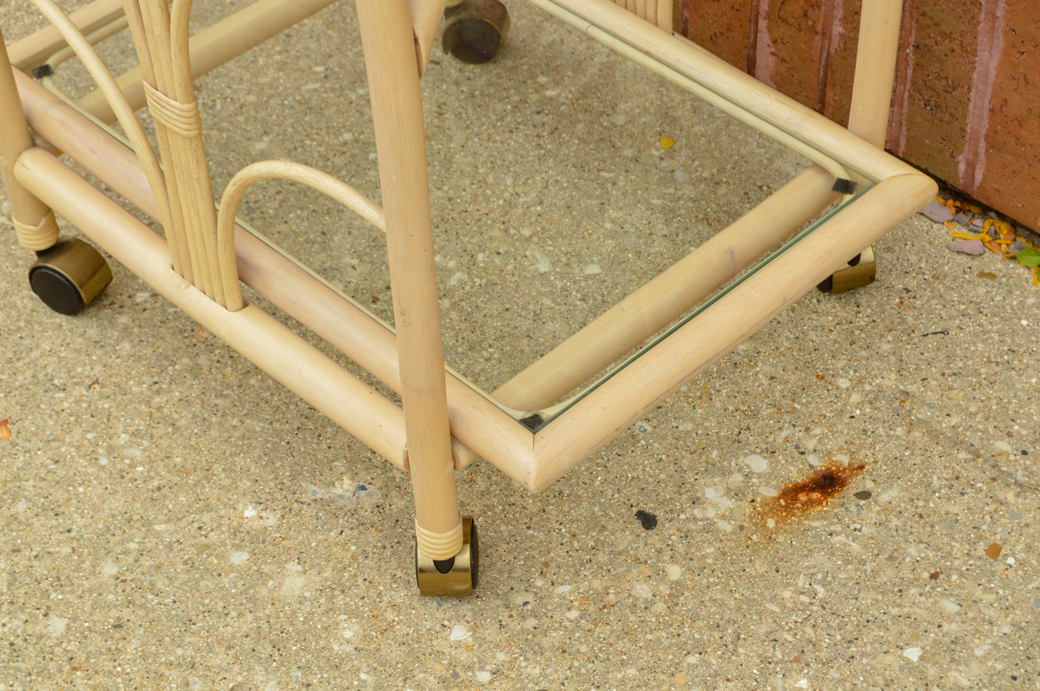 Deco Revival Style Bentwood Bar Cart
