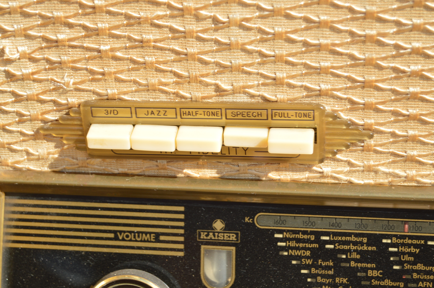 Vintage Kaiser Record Player