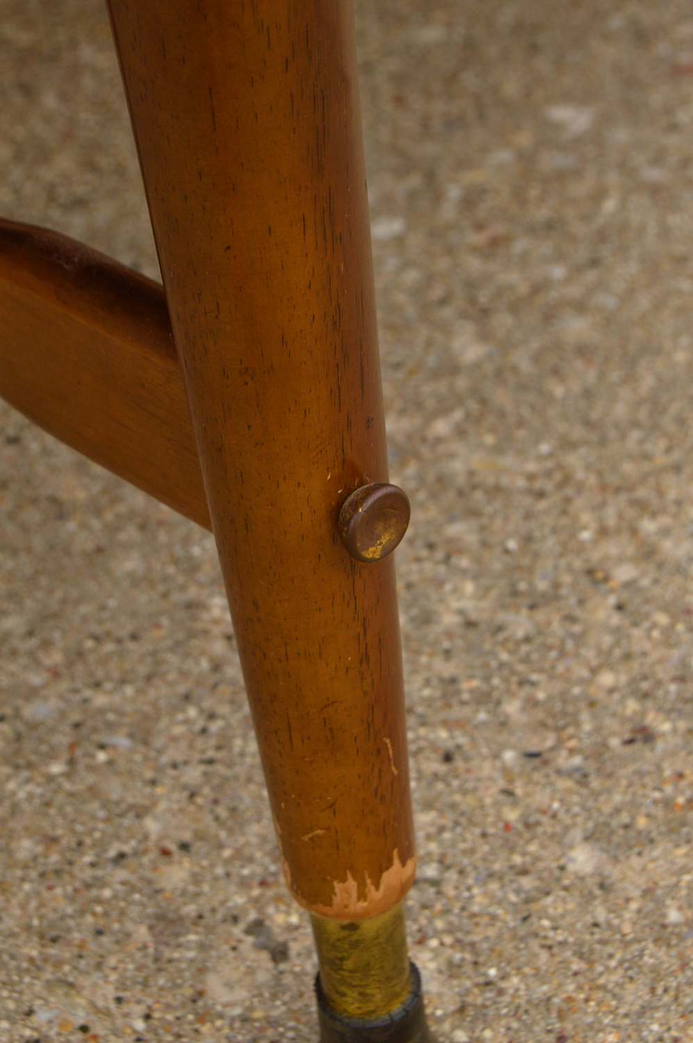 Mid Century Modern Coffee Table with Inset Mosaics