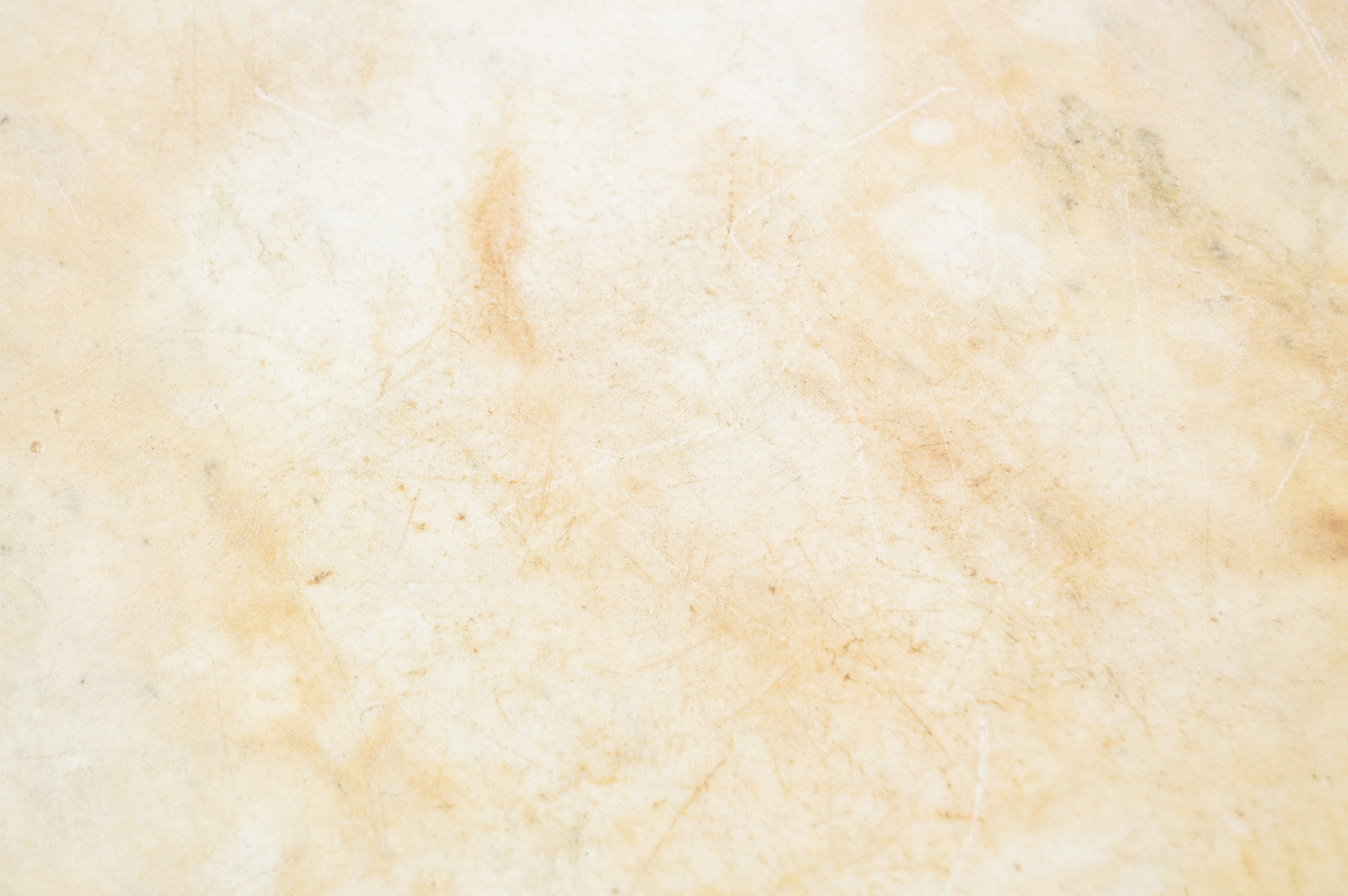 Antique Cast Iron Stand with Marble Top