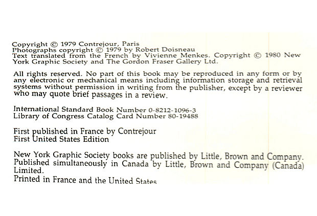 "Three Seconds From Eternity" by Robert Doisneau