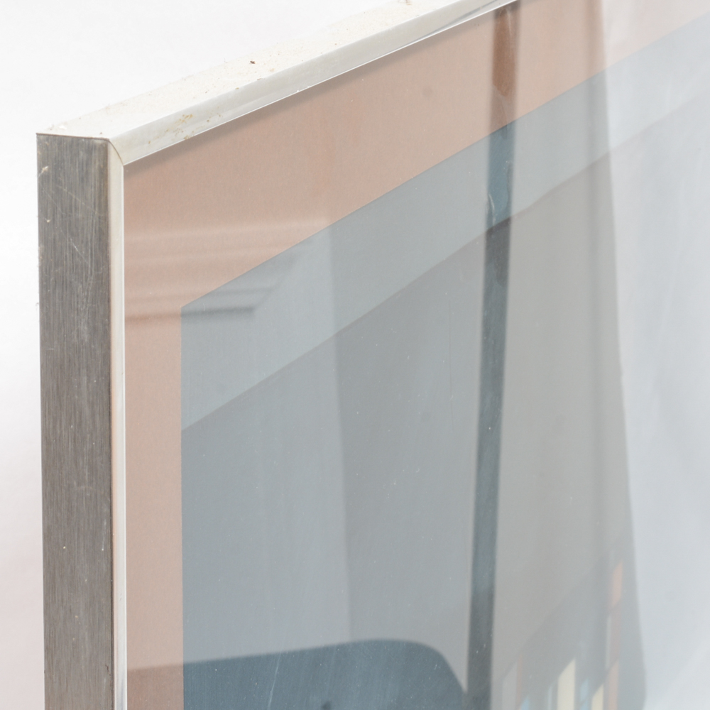 Modern Geometric Lithograph