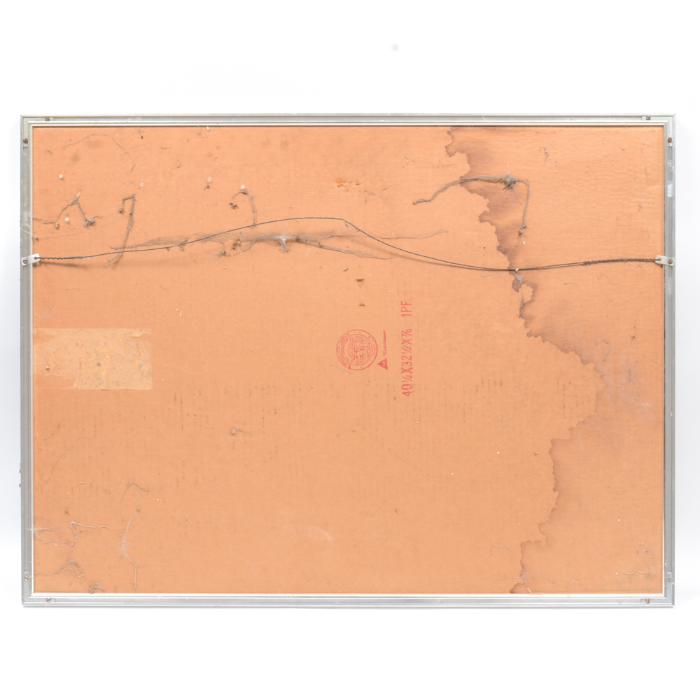 Modern Geometric Lithograph