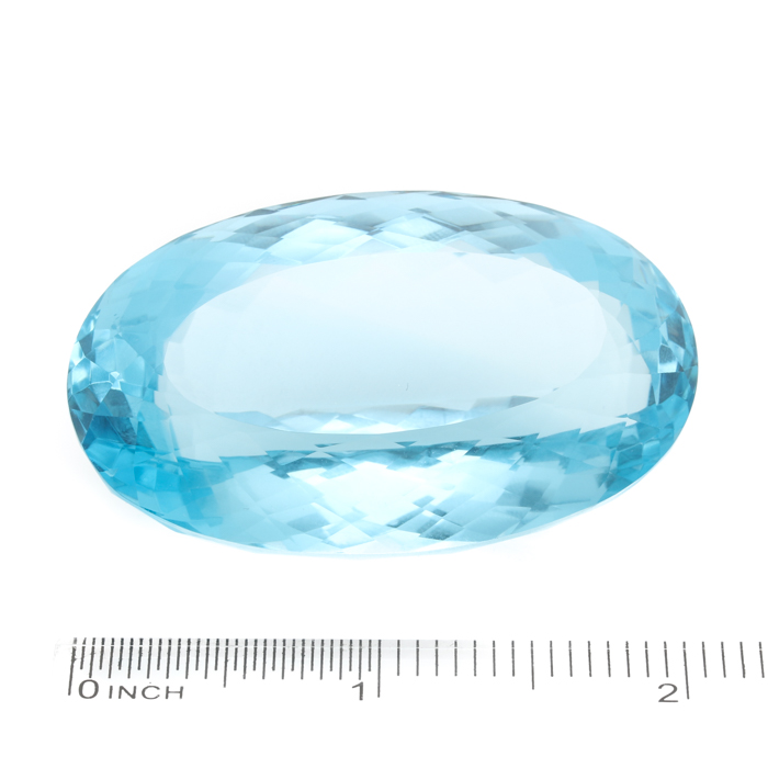 Loose 359.02 CT Blue Topaz Gemstone