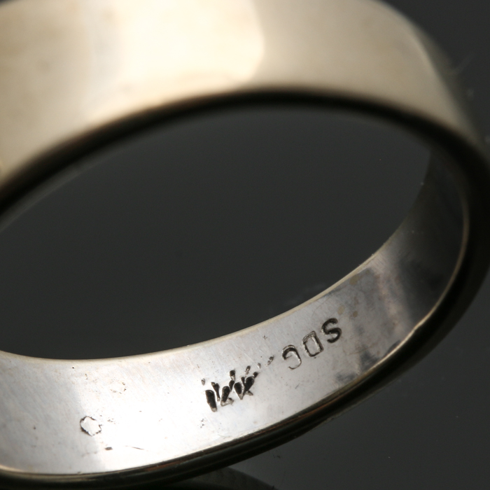 14K White Gold Opal and 1.44 CTW Diamond Ring