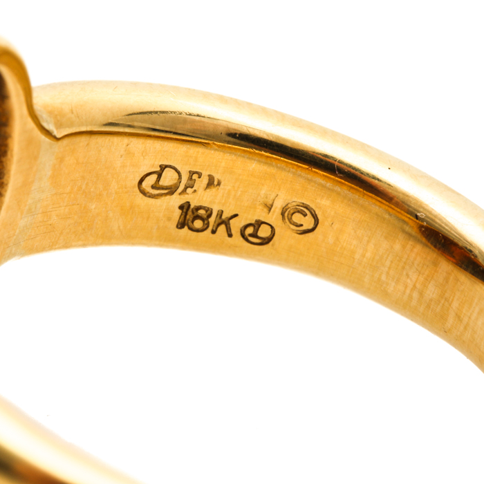 18K Yellow Gold 3.59 CTW Citrine Ring