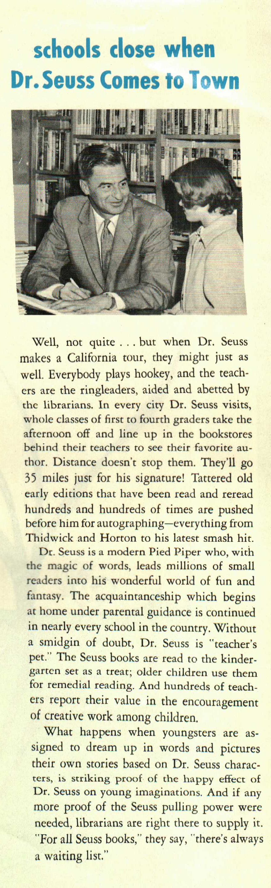 1958 First Edition "Yertle the Turtle & Other Stories" by Dr. Seuss