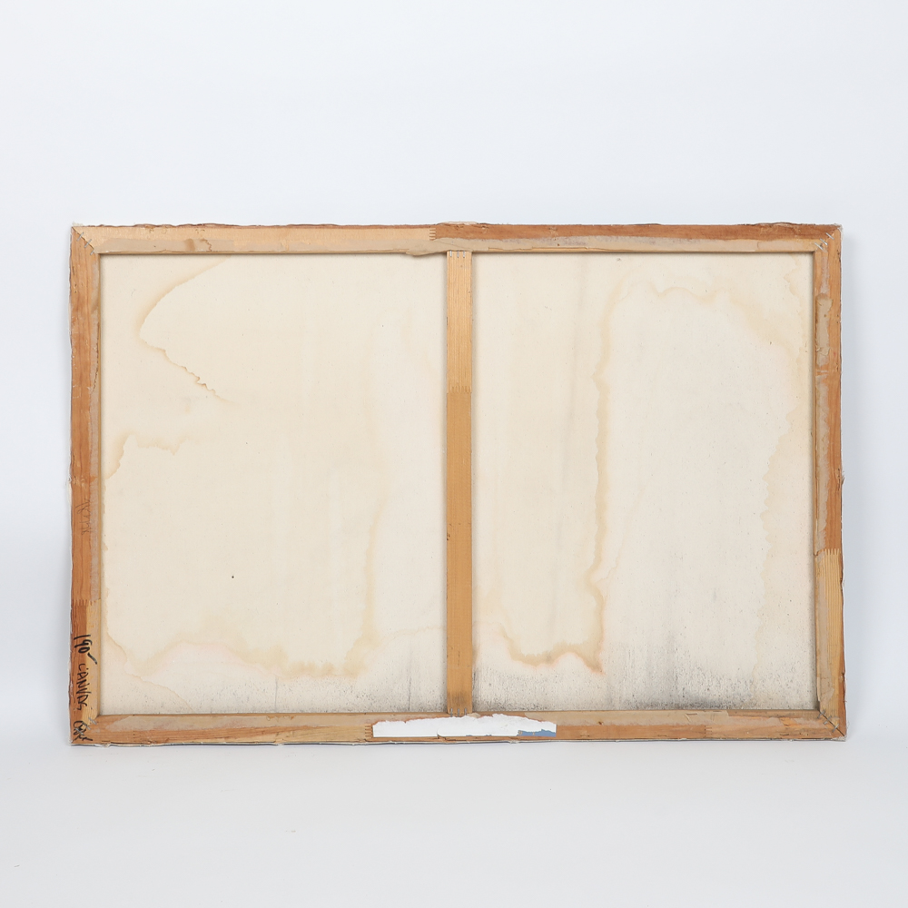 Oil Painting on Canvas of Pastoral Landscape