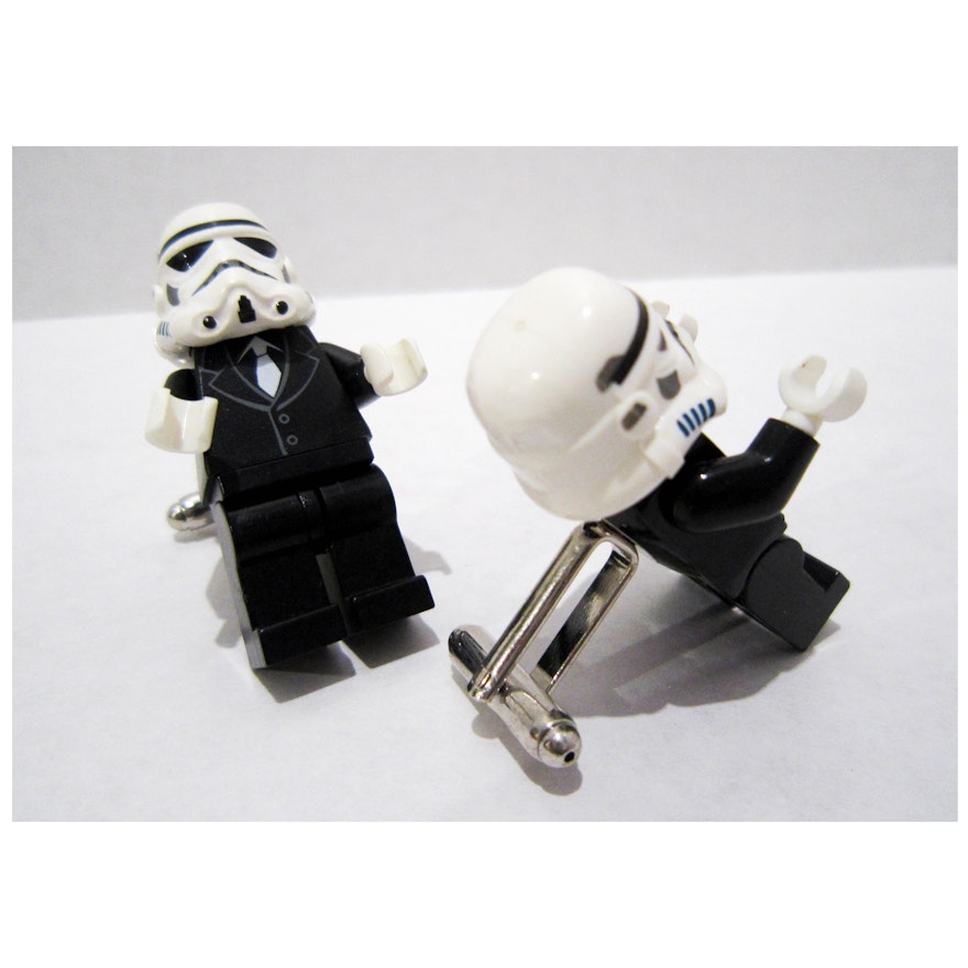 Stormtrooper Lego Cuff Links