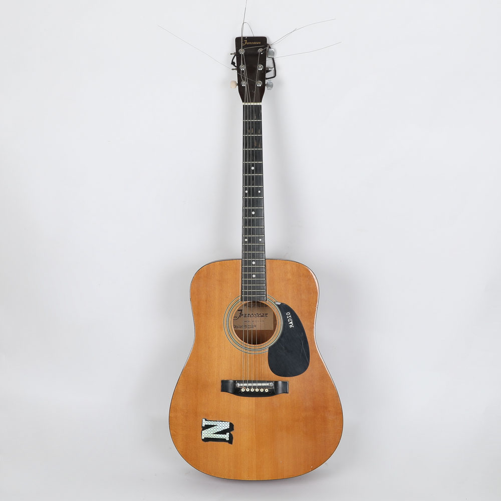 Franciscan Dreadnought Style Acoustic Guitar