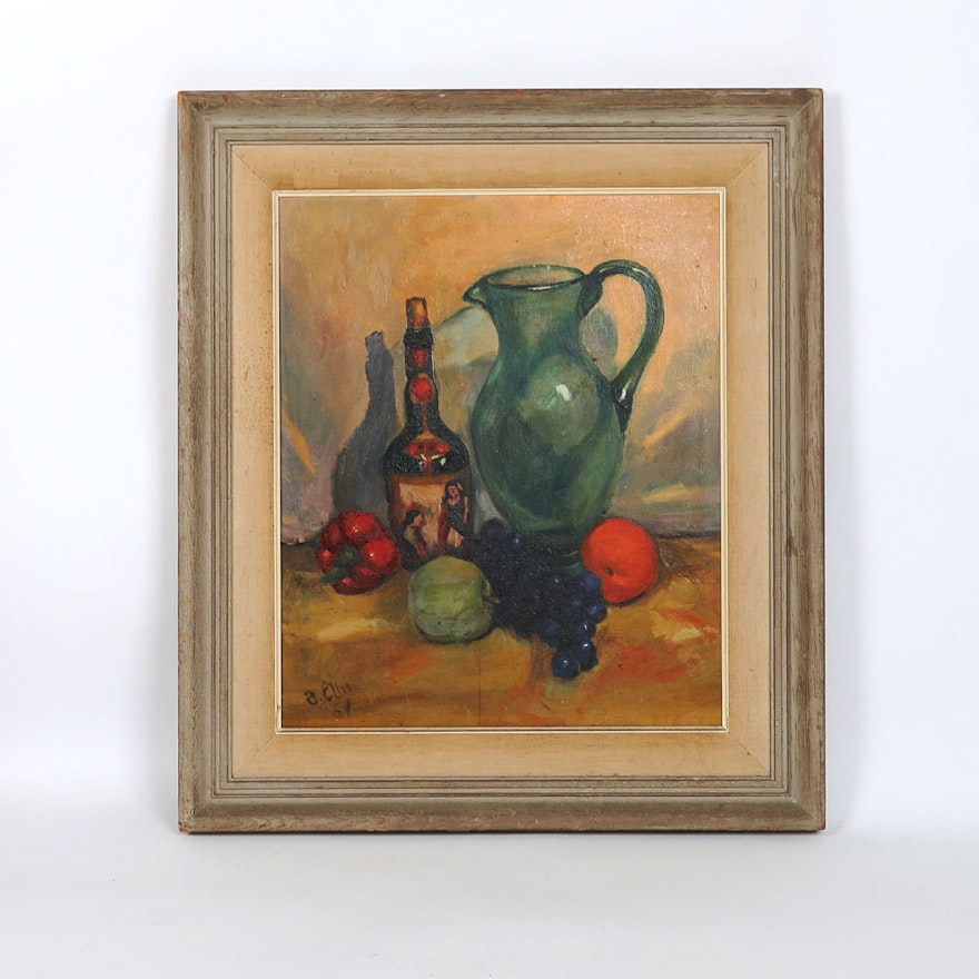 Oil Painting of a Still Life