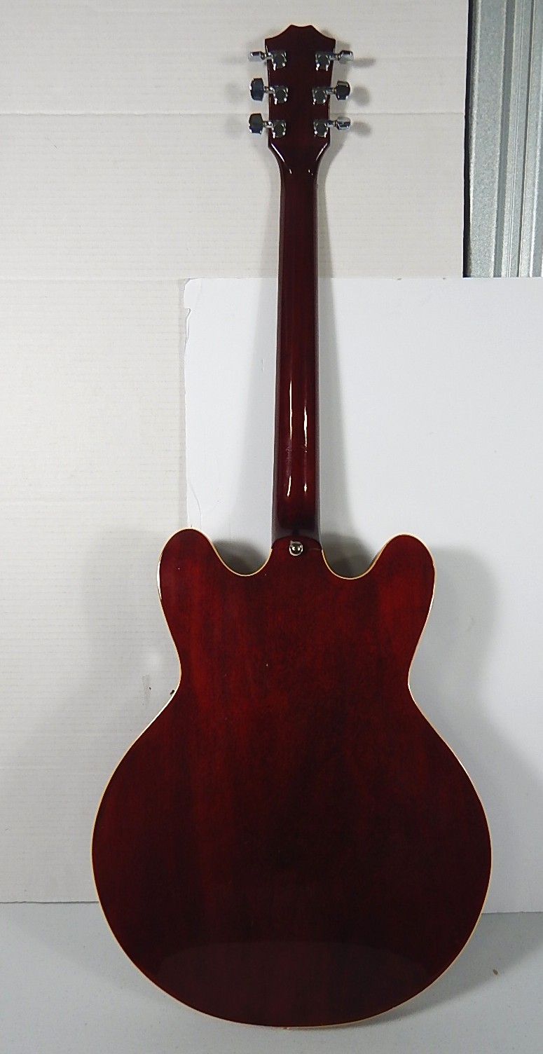 Hohner Professional SE 35 Hollow Body Electric Guitar and Case