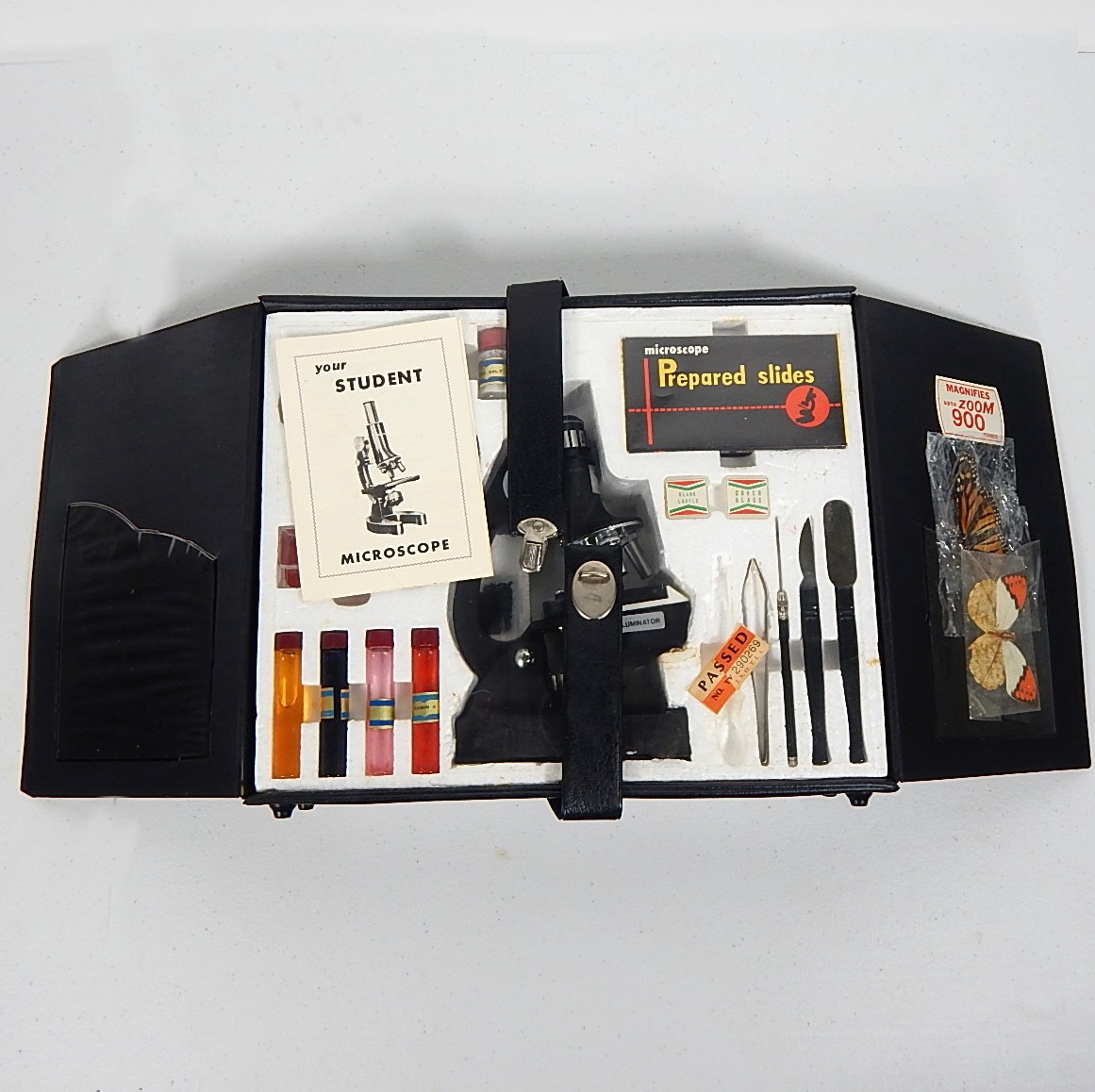 Vintage Precision Made Junior Microscope Kit