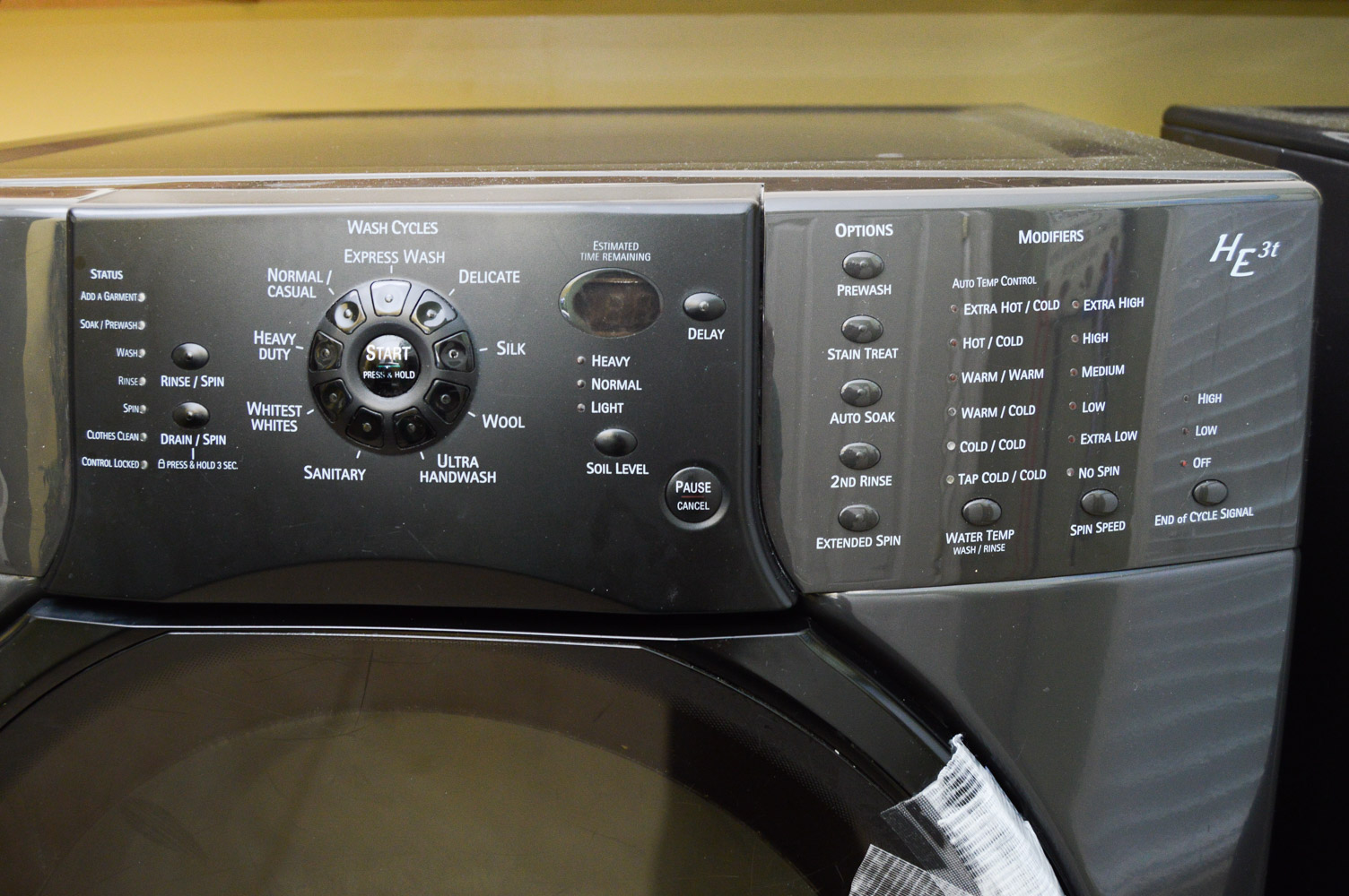 Kenmore Elite HE3 Front Loading Washer and Dryer
