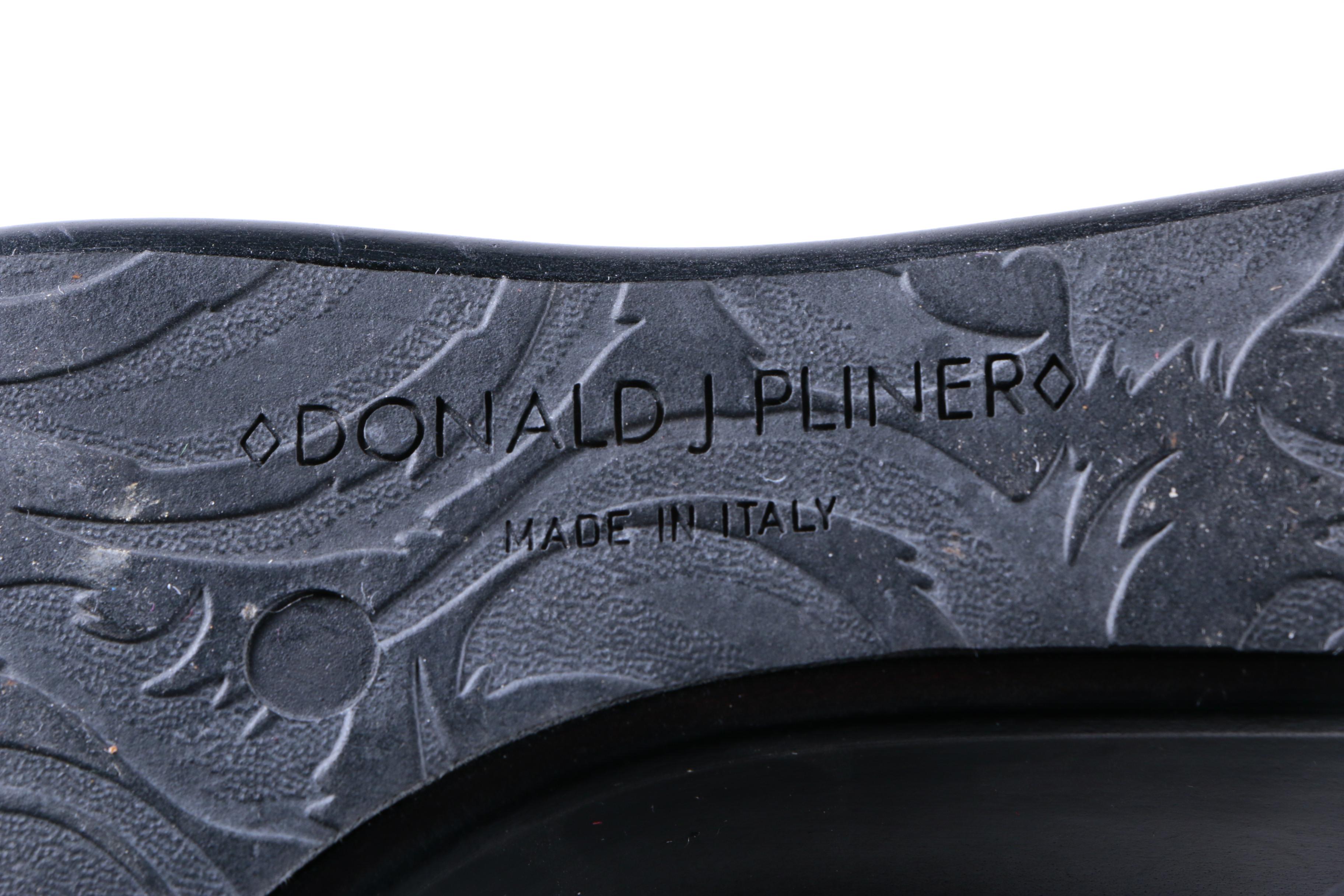 Donald J. Pliner Suede Platform Loafers