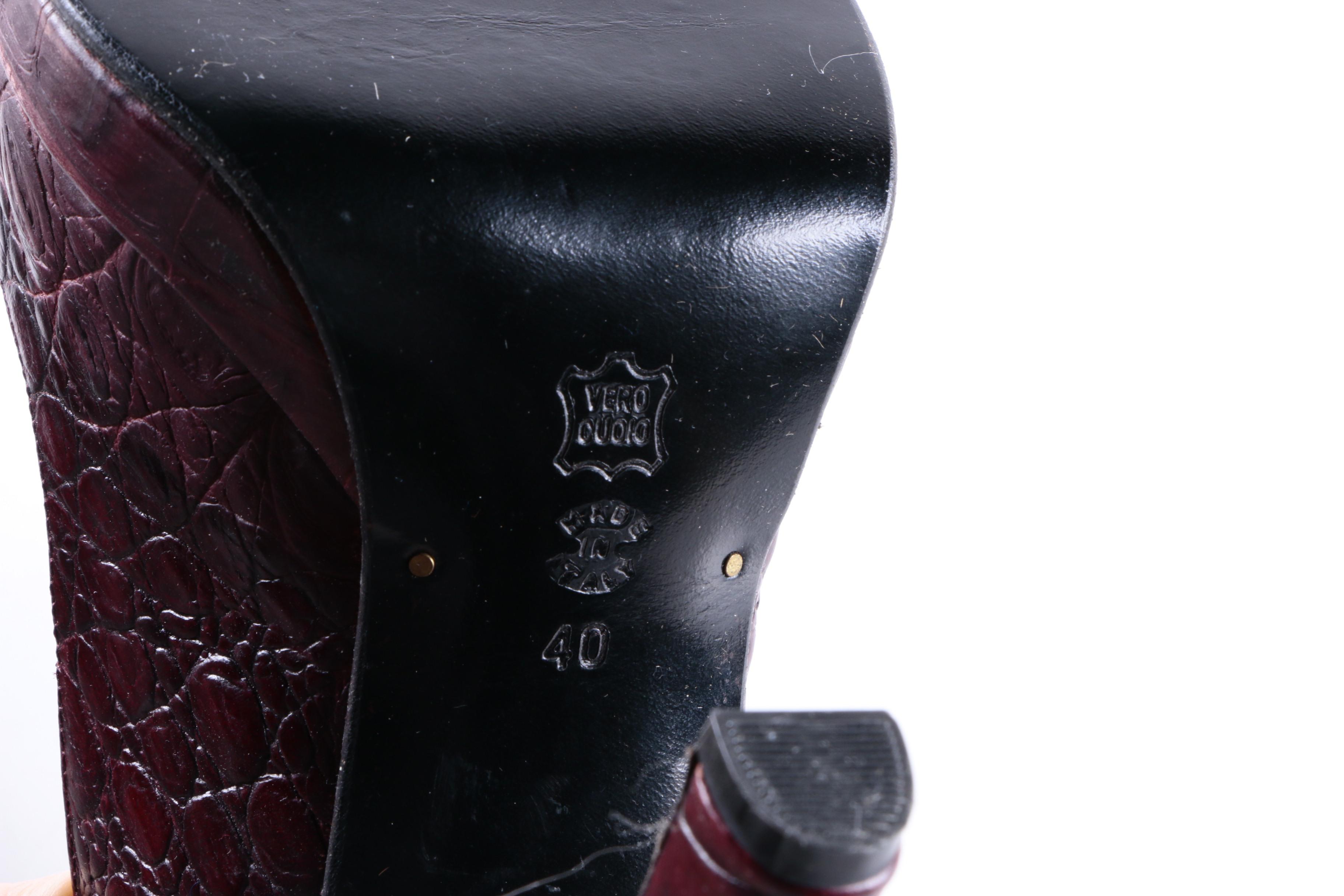 Women's David Aaron Leather Pumps