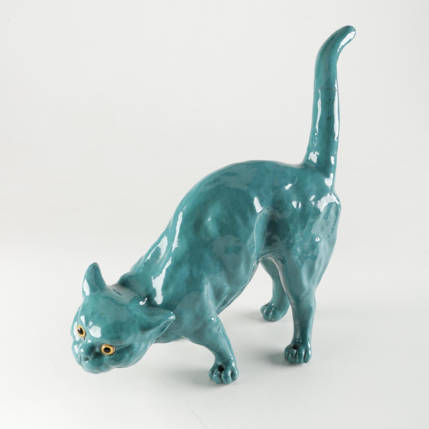 Decorative Ceramic Cat