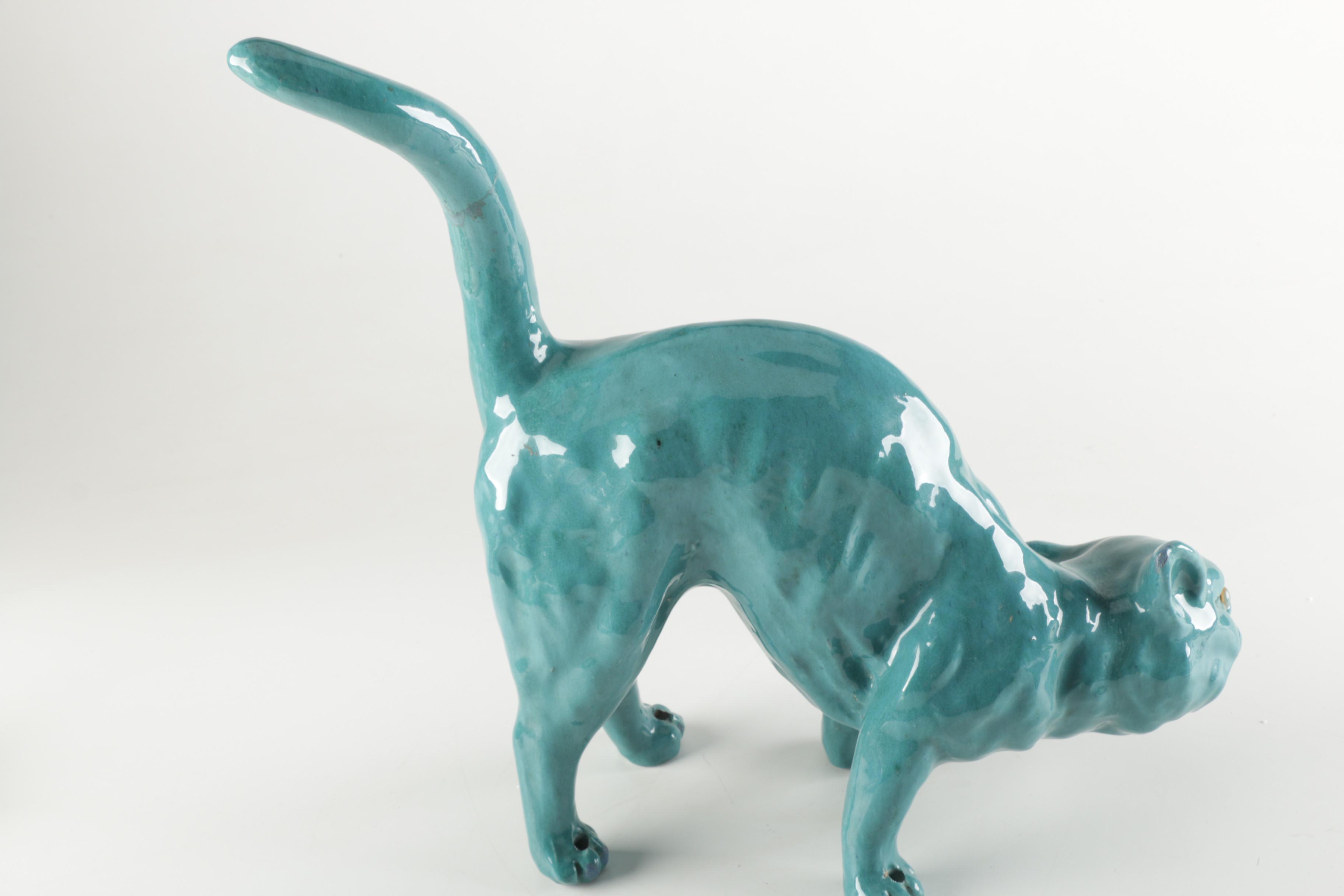 Decorative Ceramic Cat