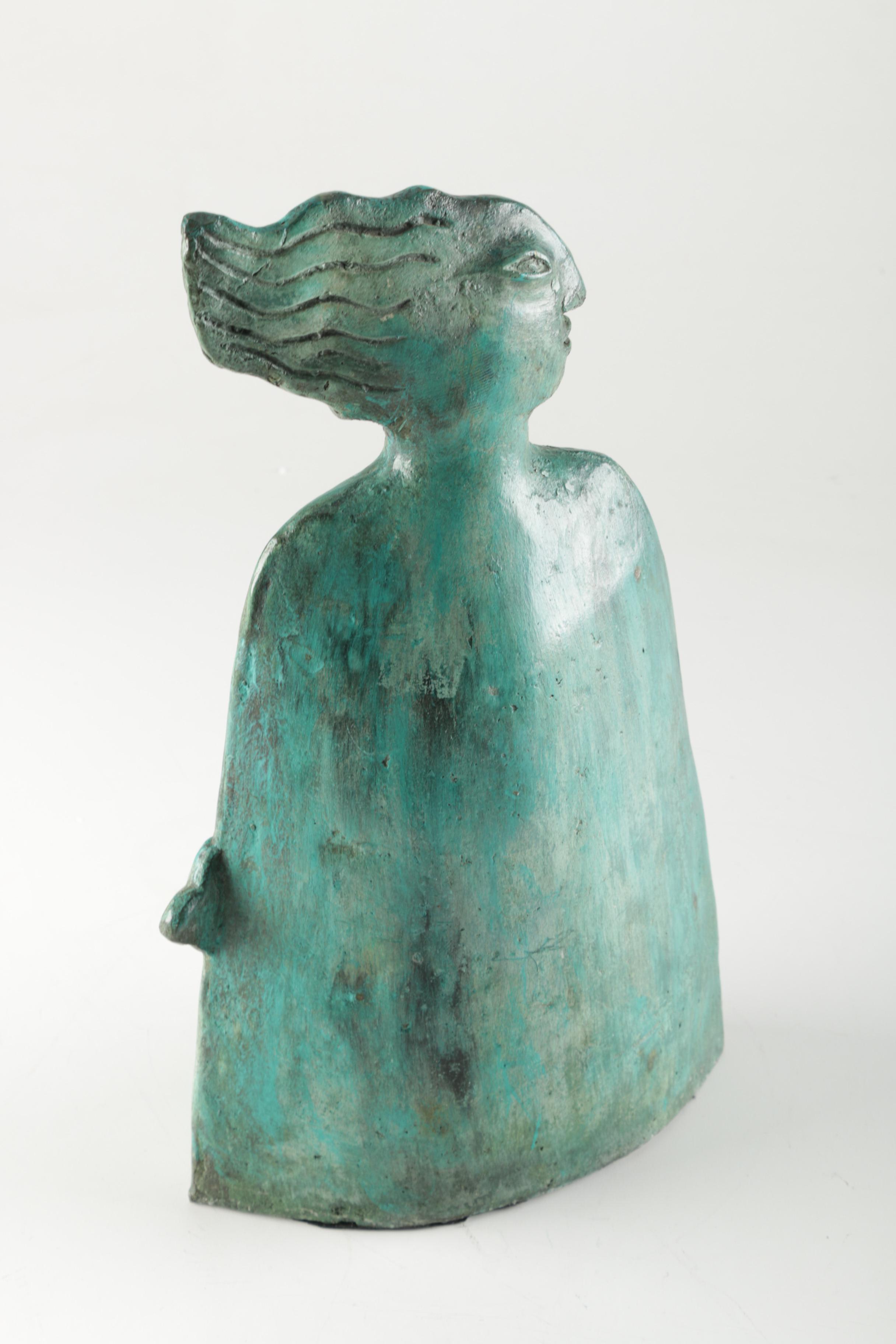 Metal Mermaid Figurine