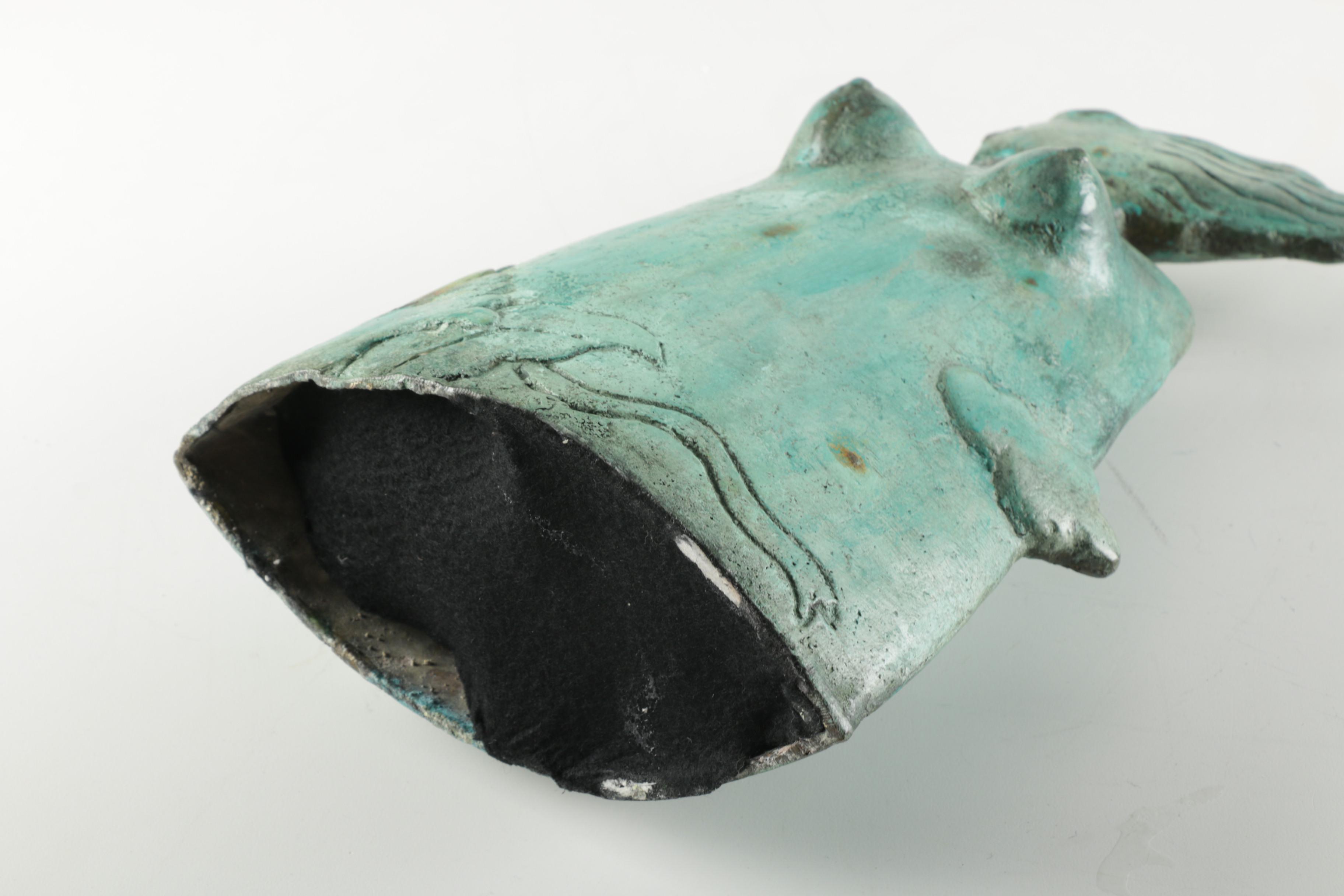 Metal Mermaid Figurine