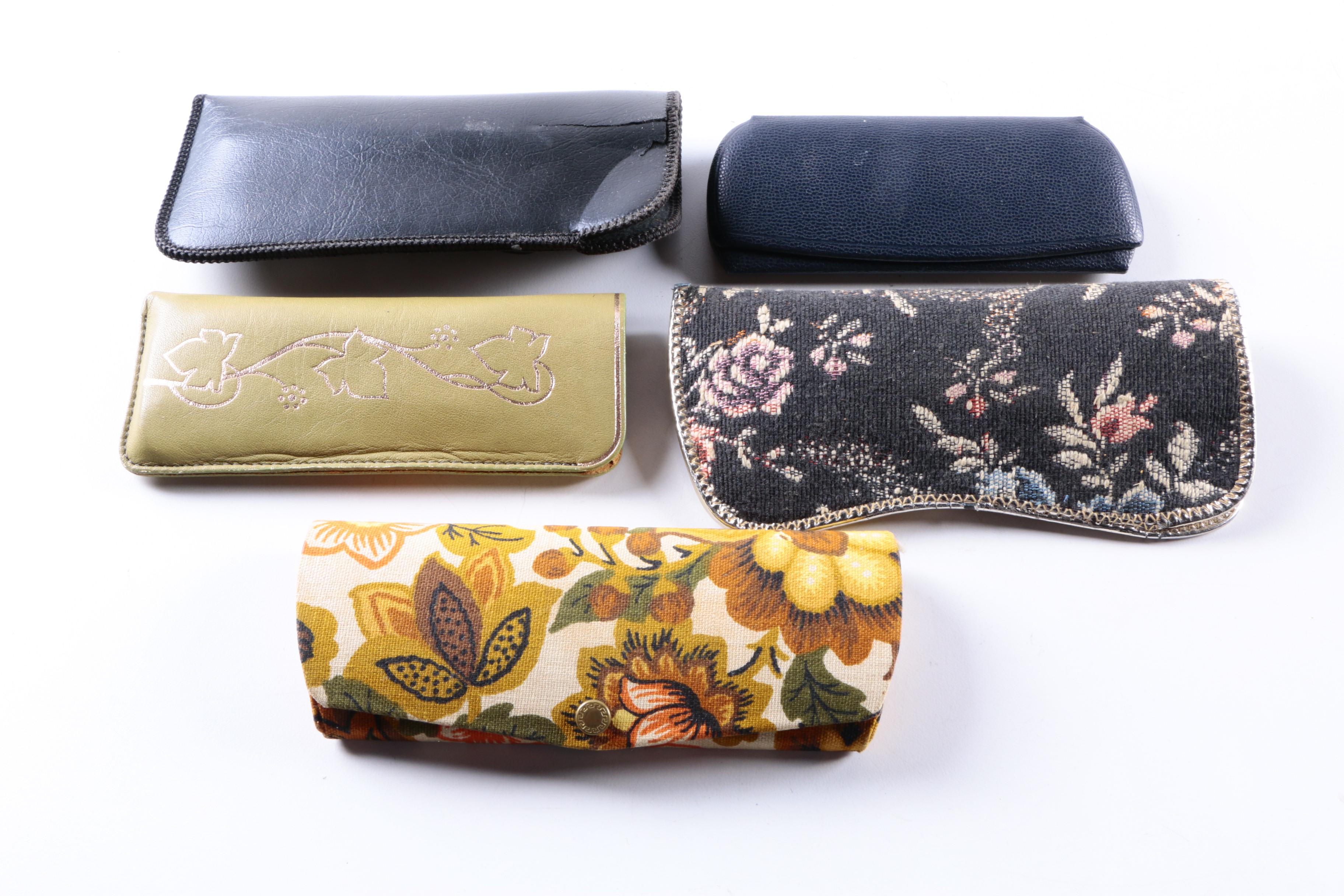 Women's and Men's Vintage Eyeglasses and Cases Including Gold Filled