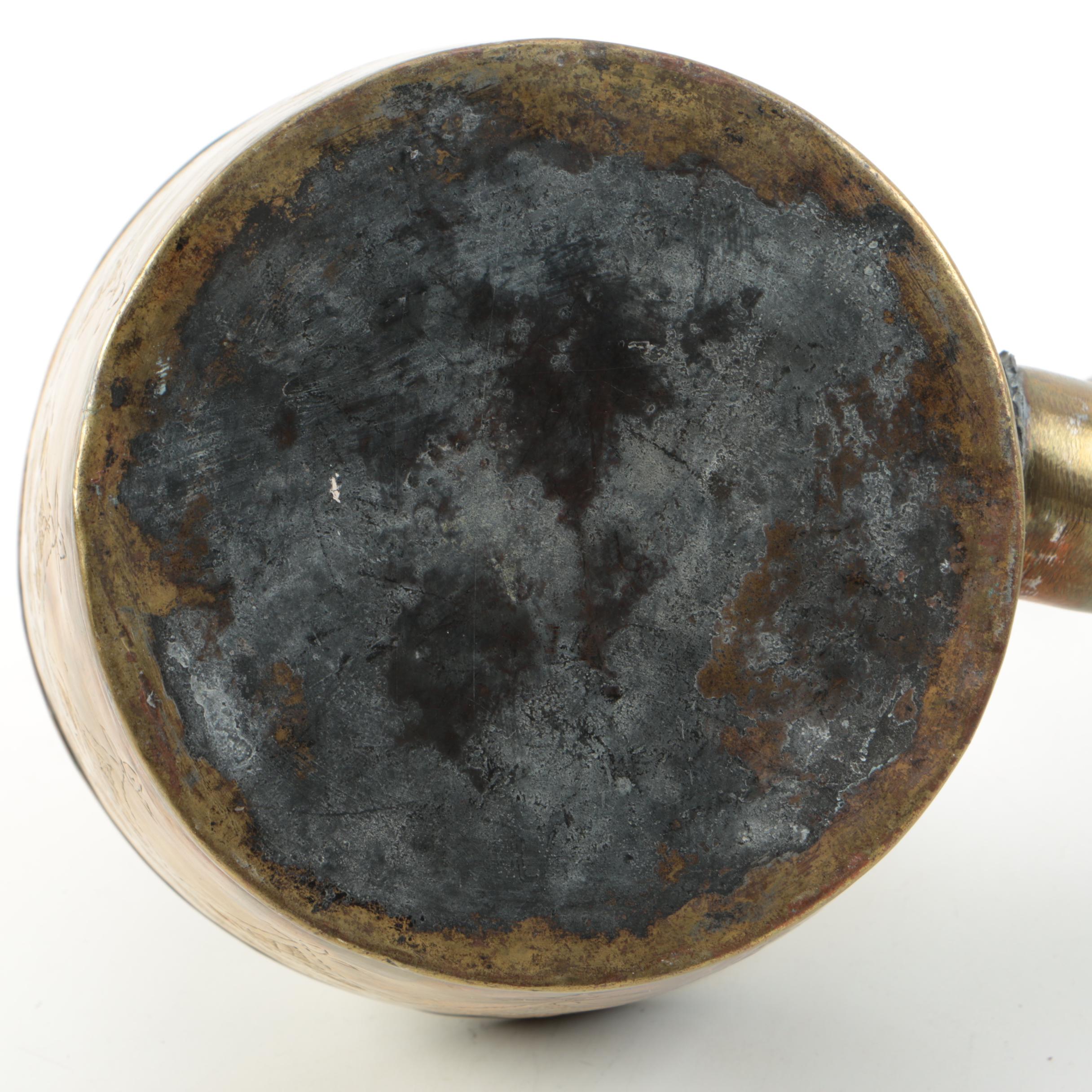 Brass Kettle and Bucket