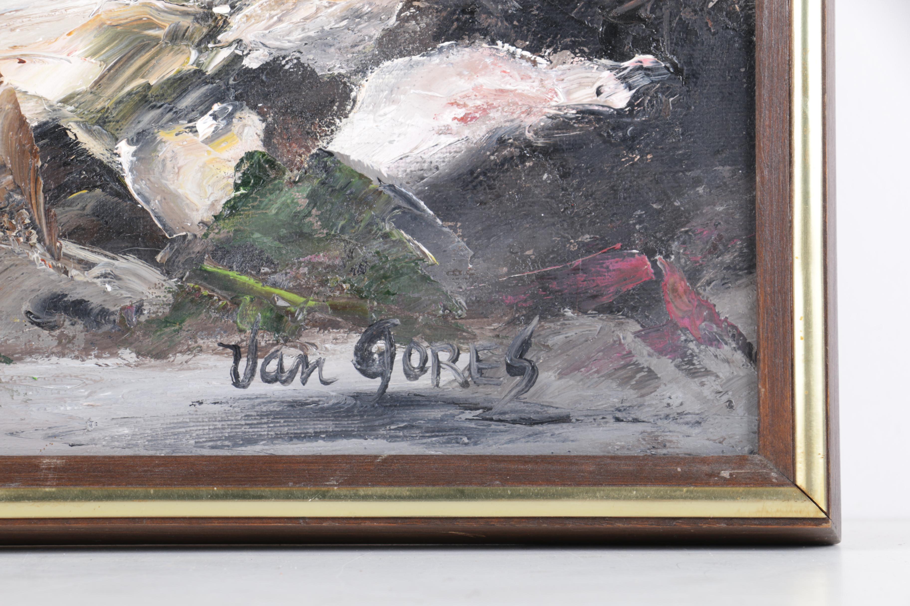 Alida Van Gores Oil on Canvas