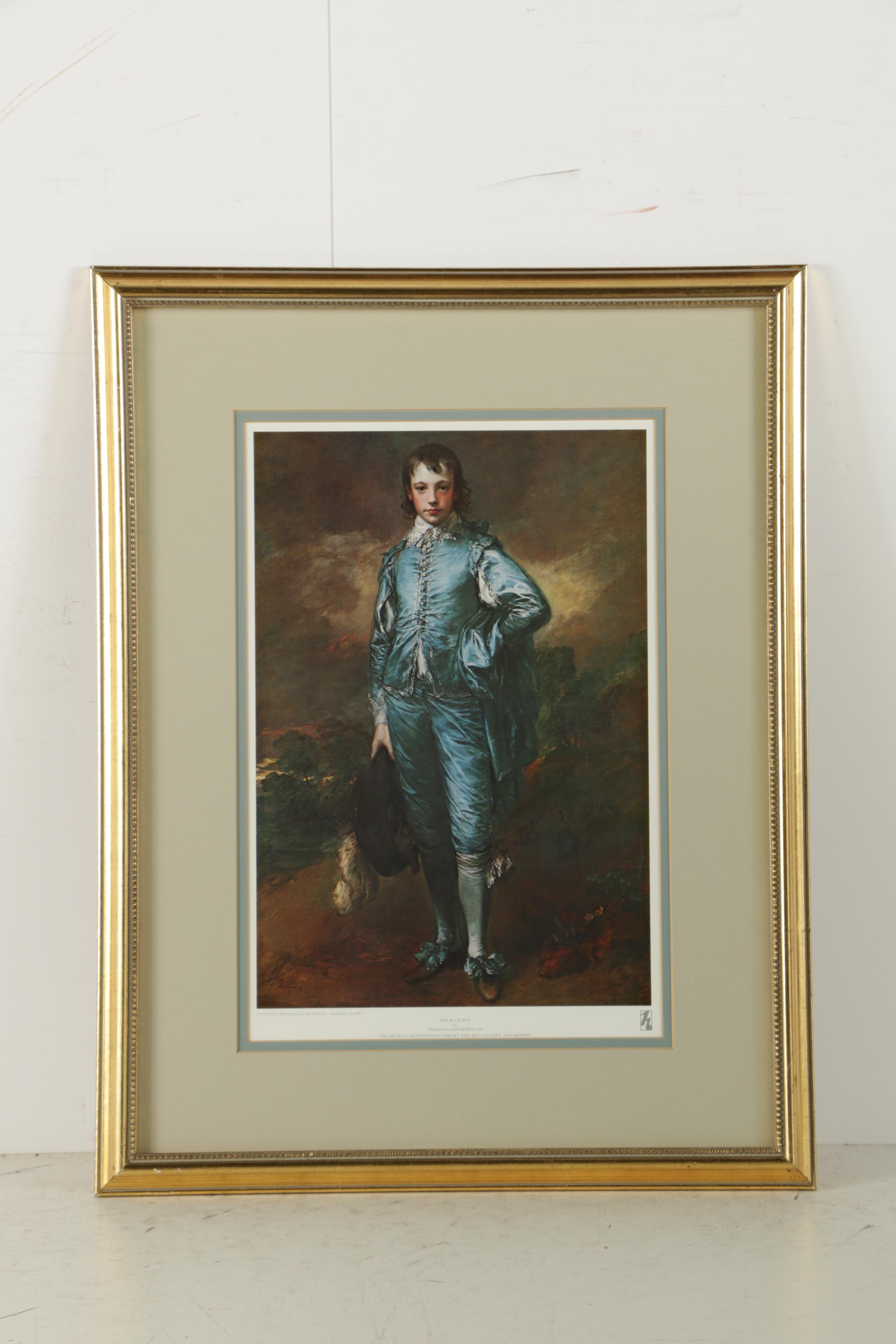 Offset Lithographs After Sirs Thomas Gainsborough and Thomas Lawrence