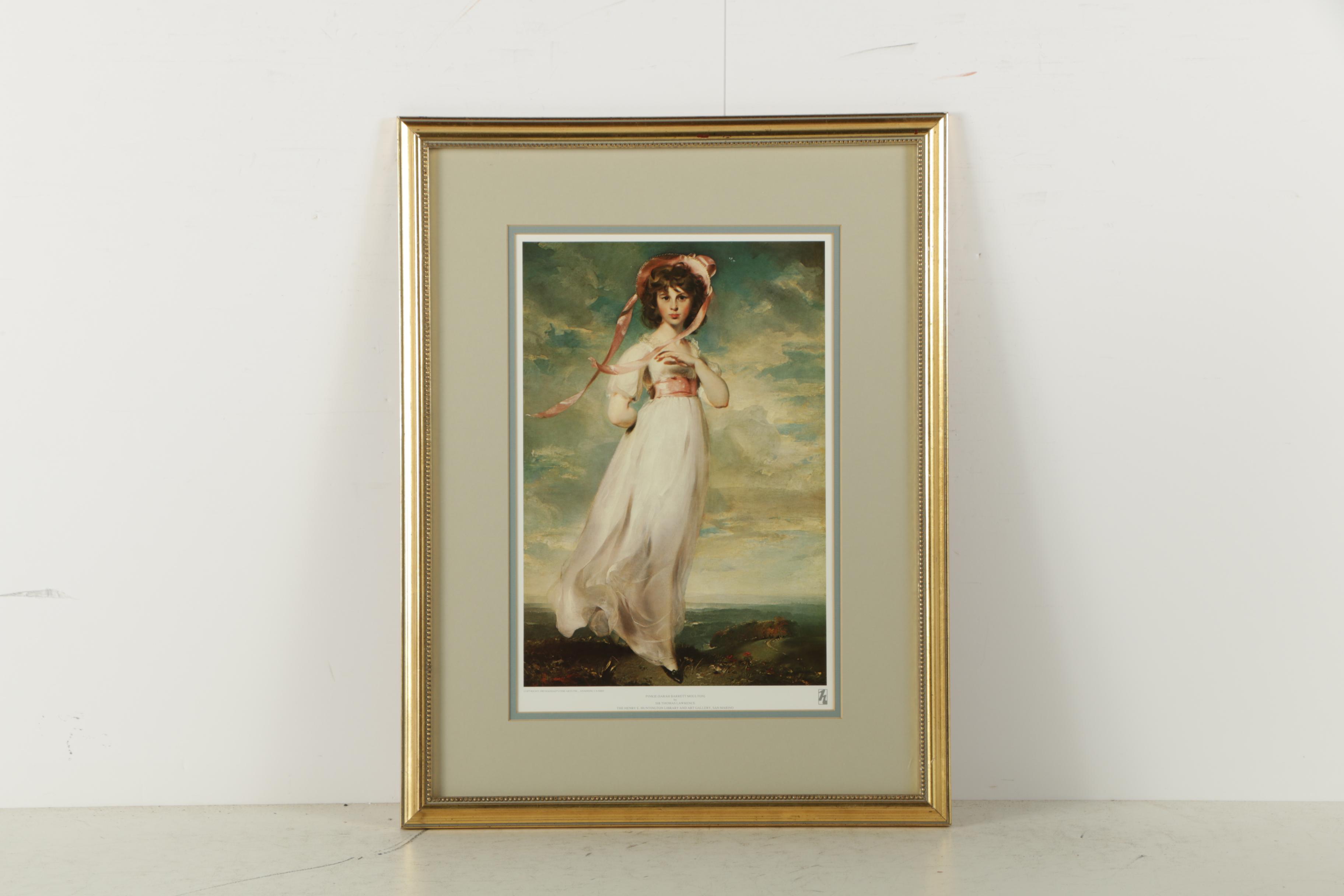 Offset Lithographs After Sirs Thomas Gainsborough and Thomas Lawrence