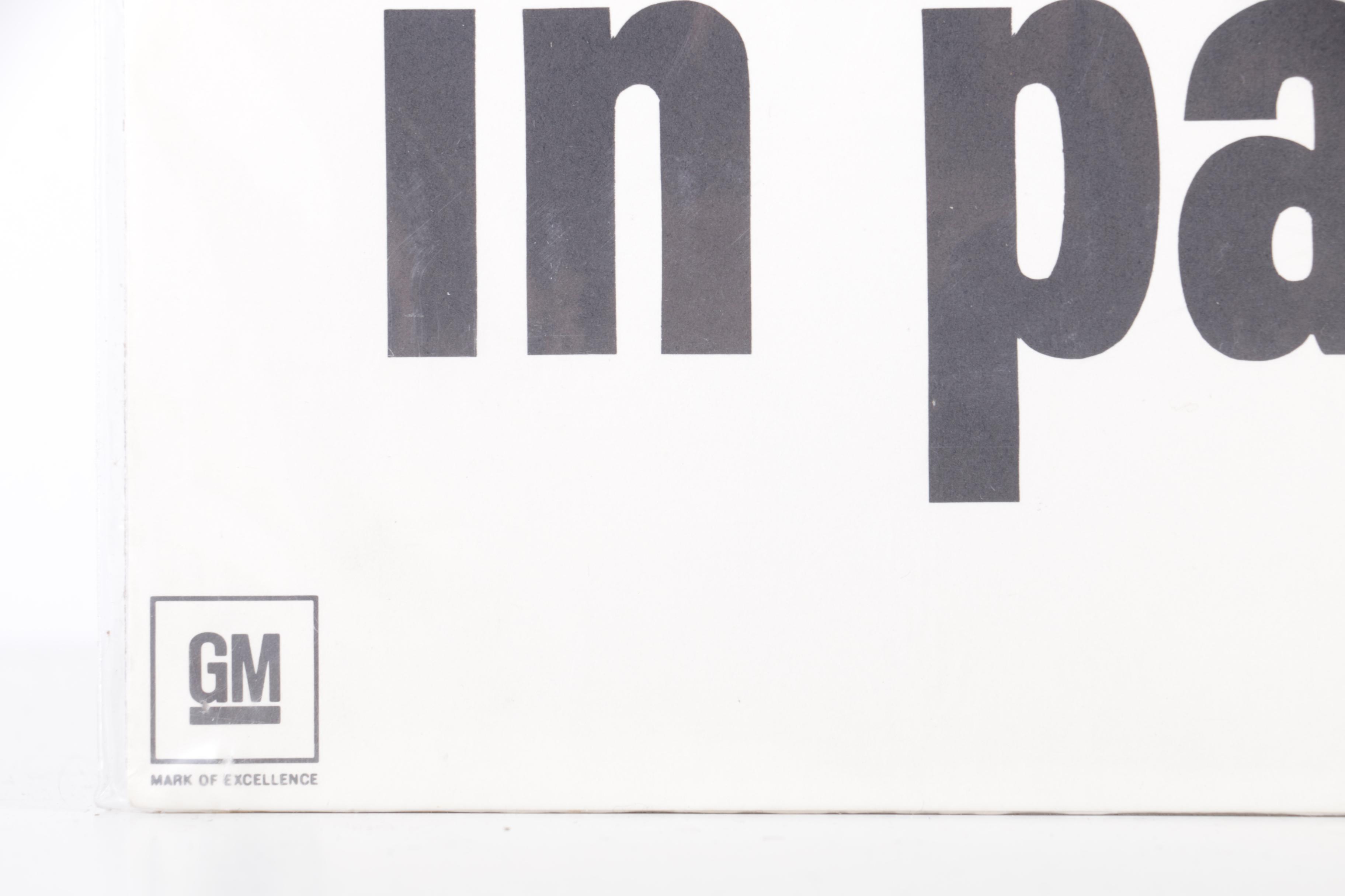 Vintage General Motors Motivational and Safety Posters from the 1960s